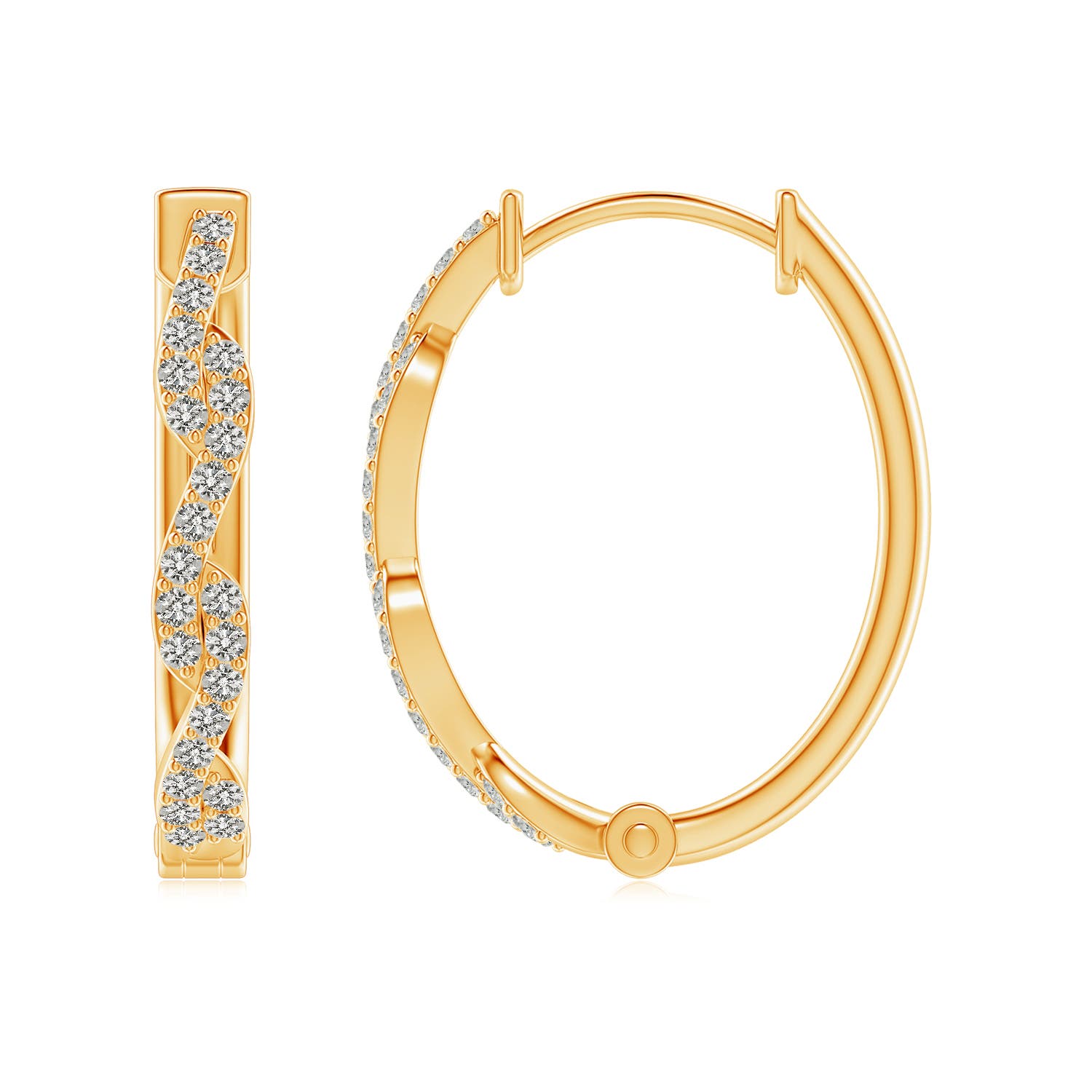 K, I3 / 0.48 CT / 14 KT Yellow Gold