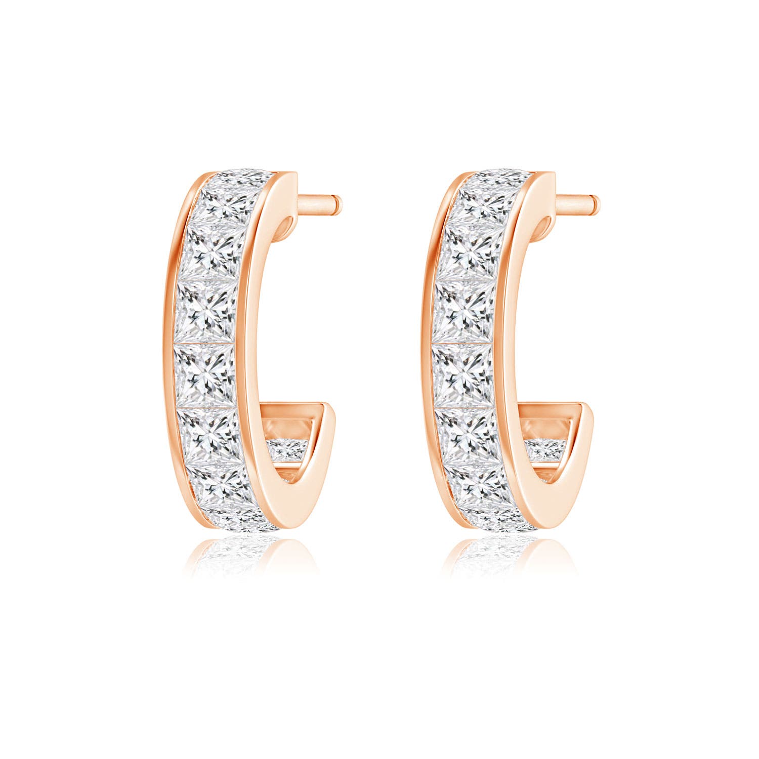 H, SI2 / 1.1 CT / 14 KT Rose Gold