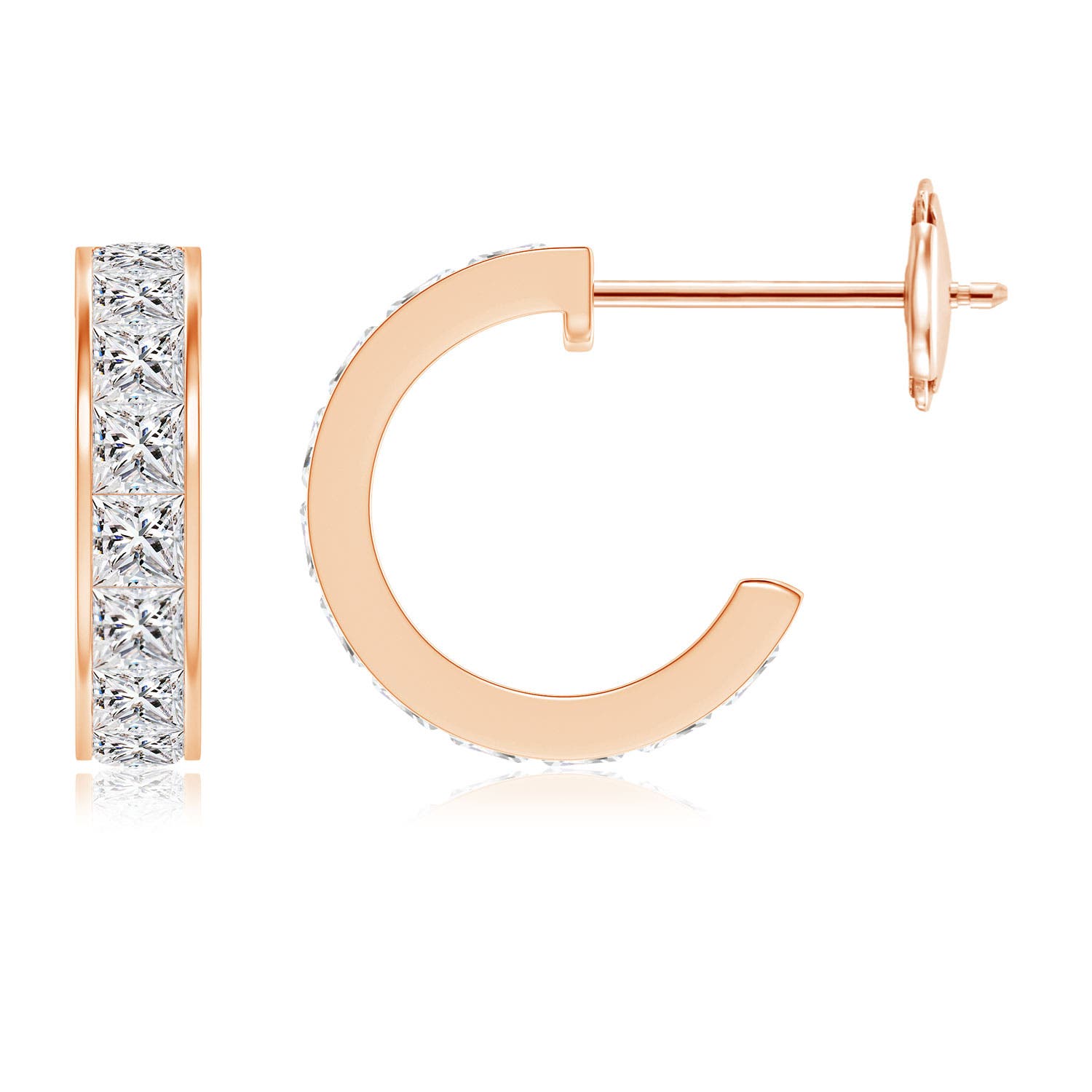 I-J, I1-I2 / 1.1 CT / 14 KT Rose Gold