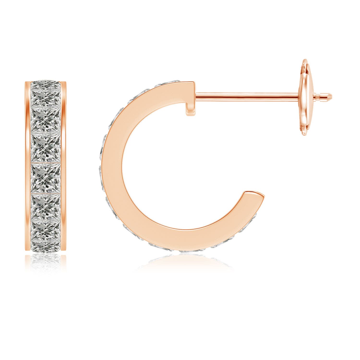 K, I3 / 1.1 CT / 14 KT Rose Gold