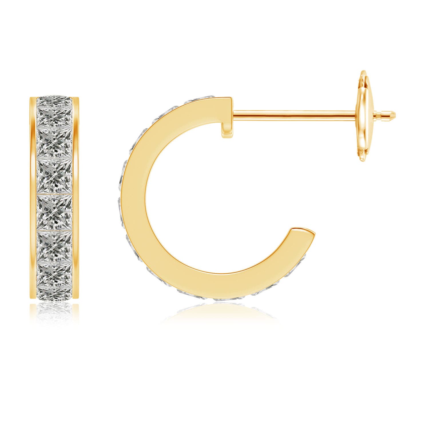 K, I3 / 1.1 CT / 14 KT Yellow Gold