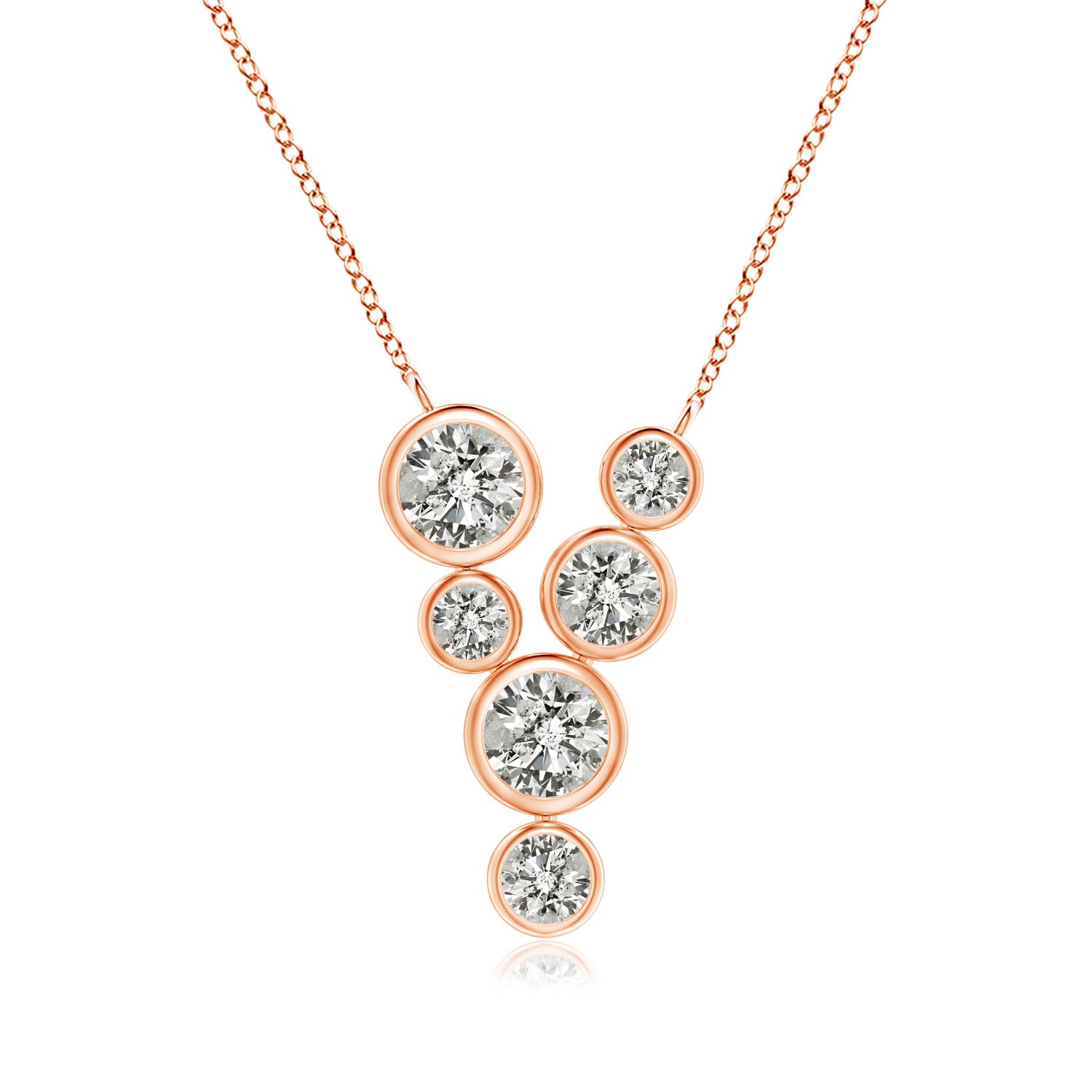 K, I3 / 0.99 CT / 14 KT Rose Gold