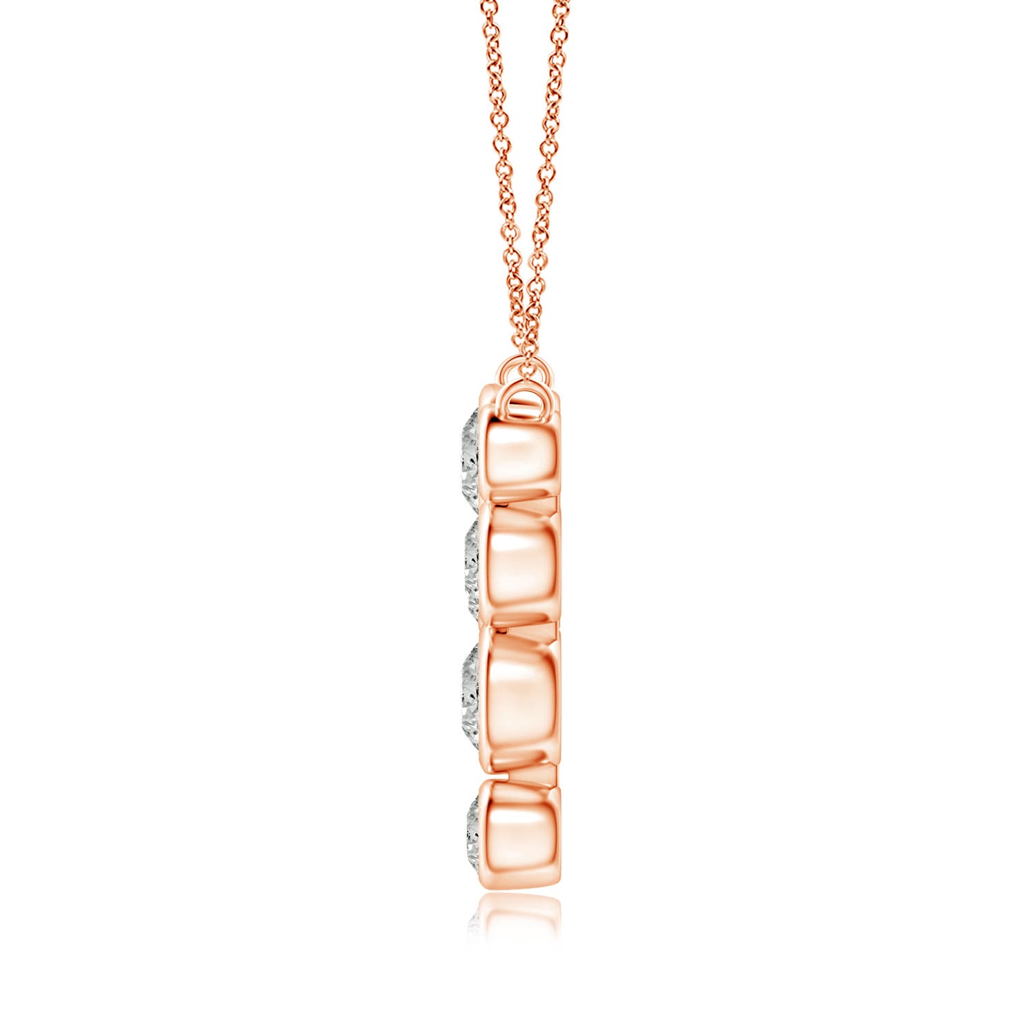 K, I3 / 0.99 CT / 14 KT Rose Gold