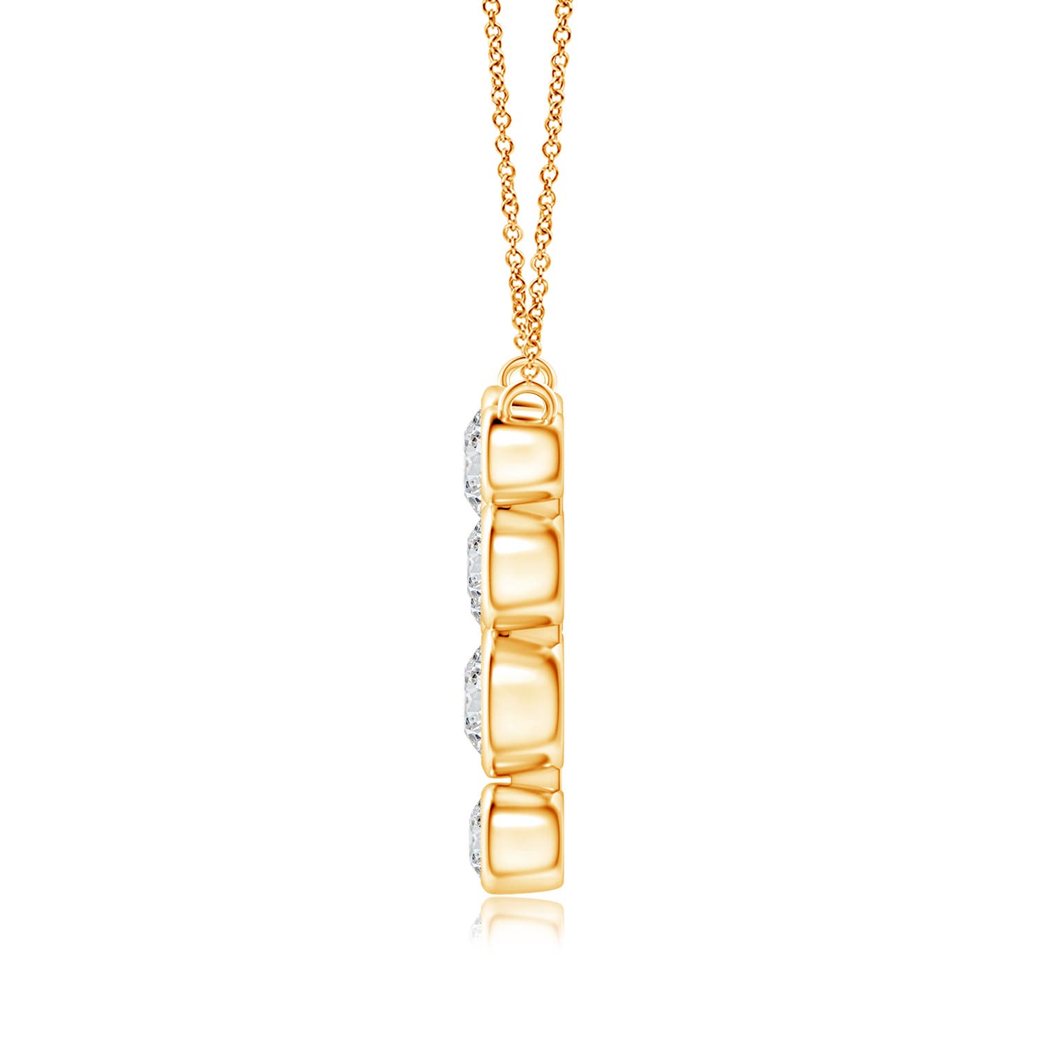 H, SI2 / 0.99 CT / 14 KT Yellow Gold