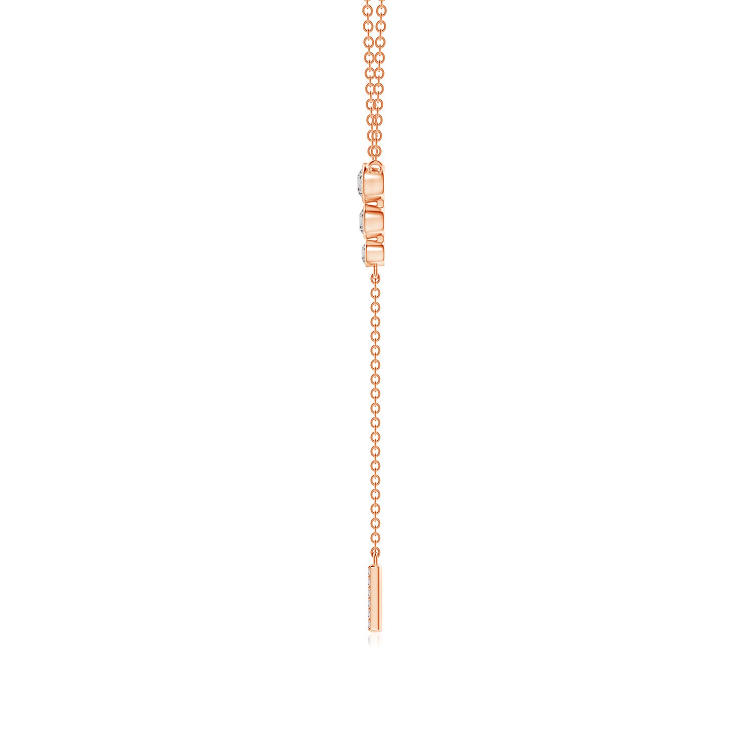 I-J, I1-I2 / 0.25 CT / 14 KT Rose Gold