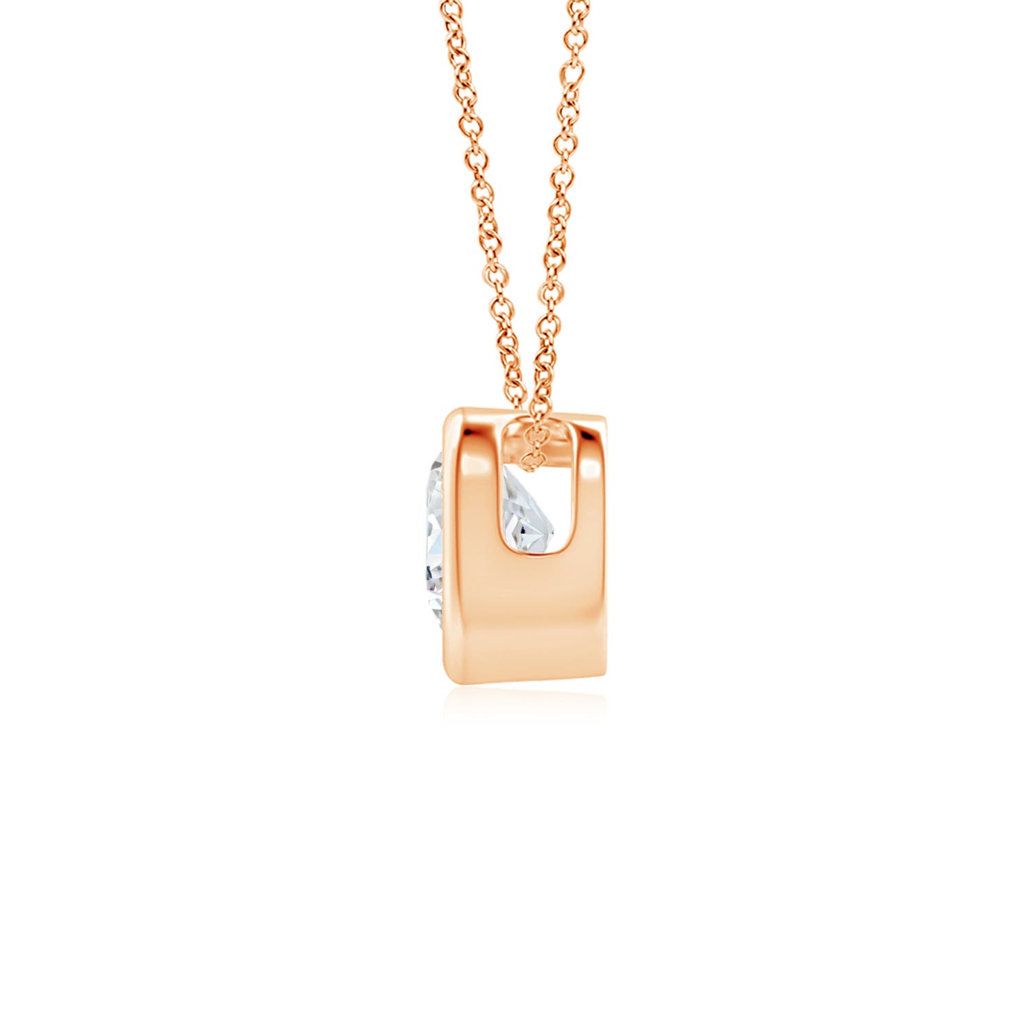 G, VS2 / 0.22 CT / 14 KT Rose Gold