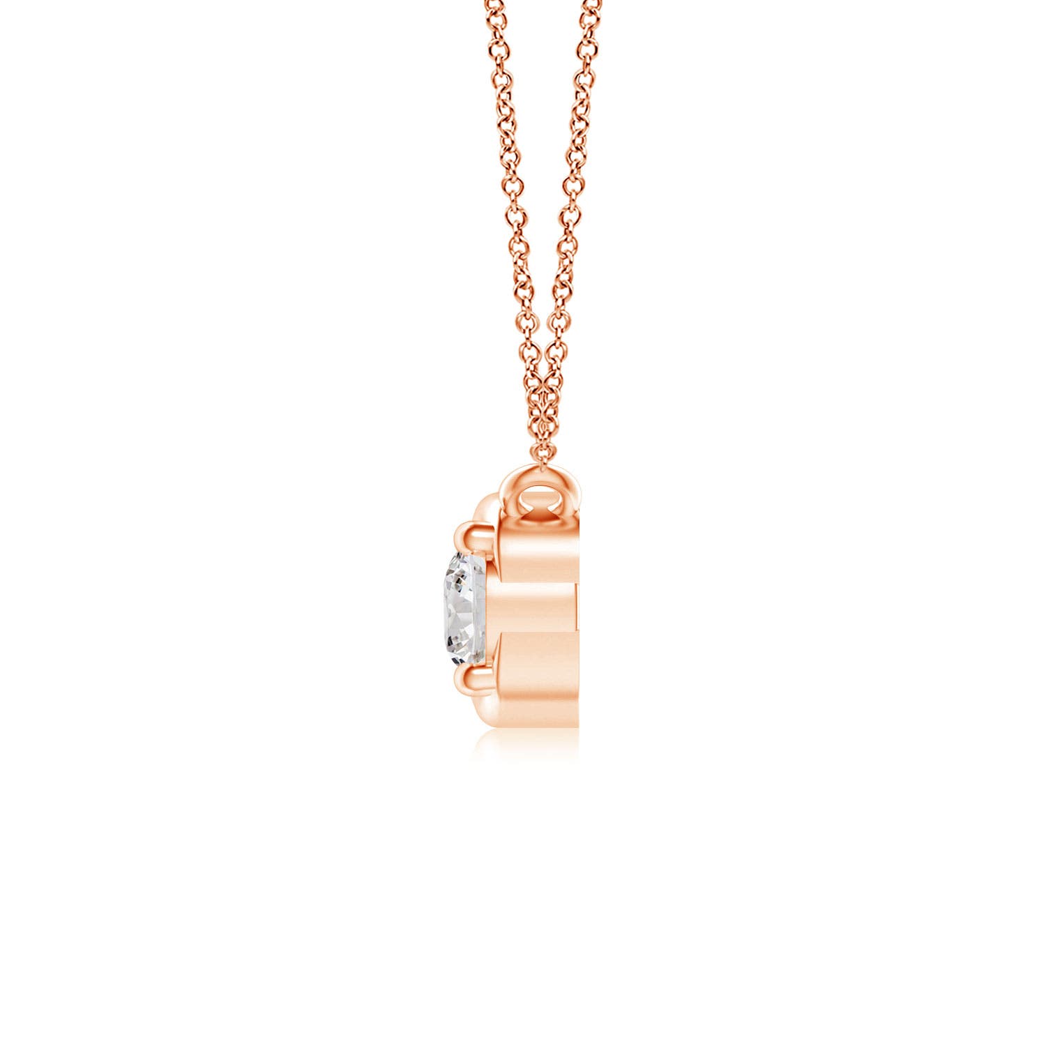 I-J, I1-I2 / 0.25 CT / 14 KT Rose Gold