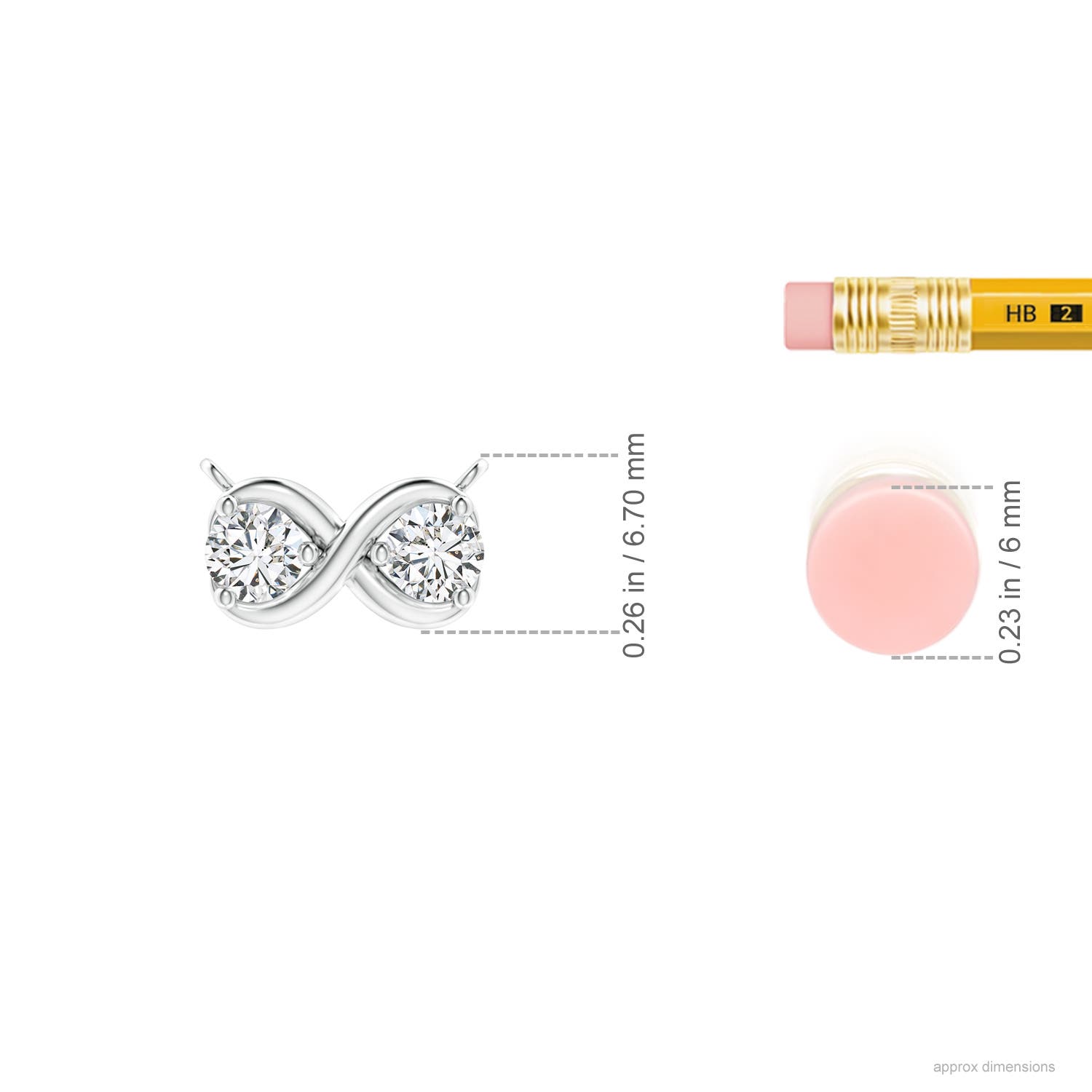 H, SI2 / 0.35 CT / 14 KT White Gold