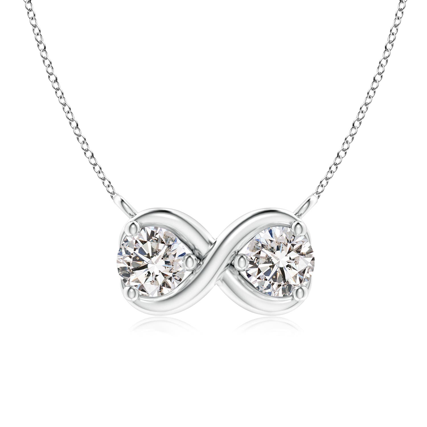 I-J, I1-I2 / 0.35 CT / 14 KT White Gold