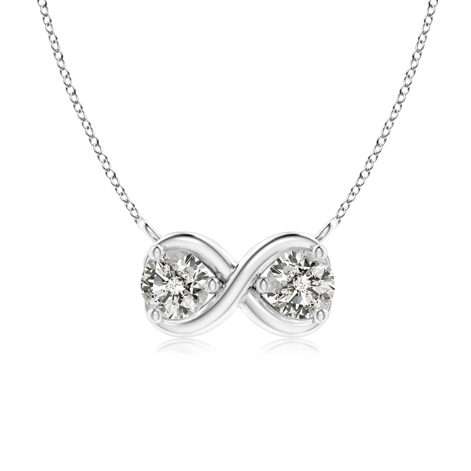 K, I3 / 0.25 CT / 14 KT White Gold