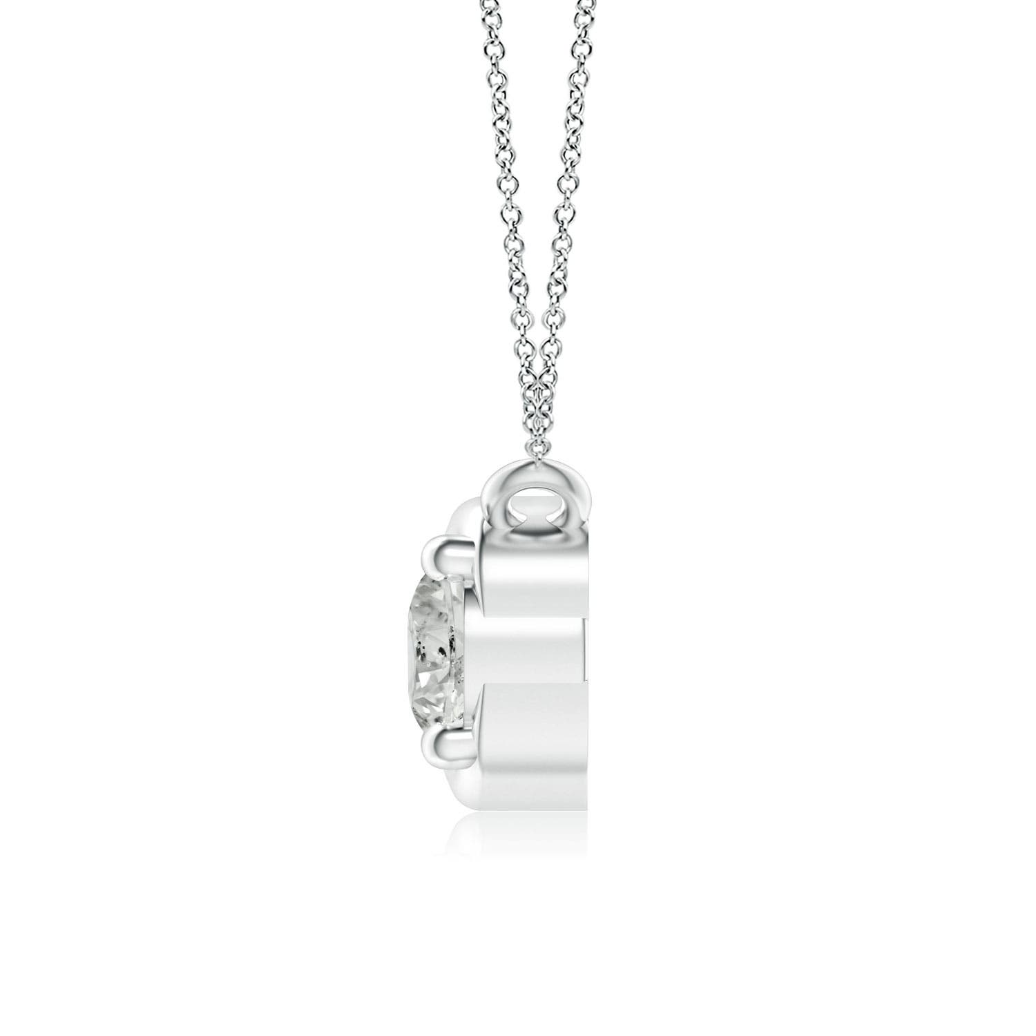 K, I3 / 0.6 CT / 14 KT White Gold