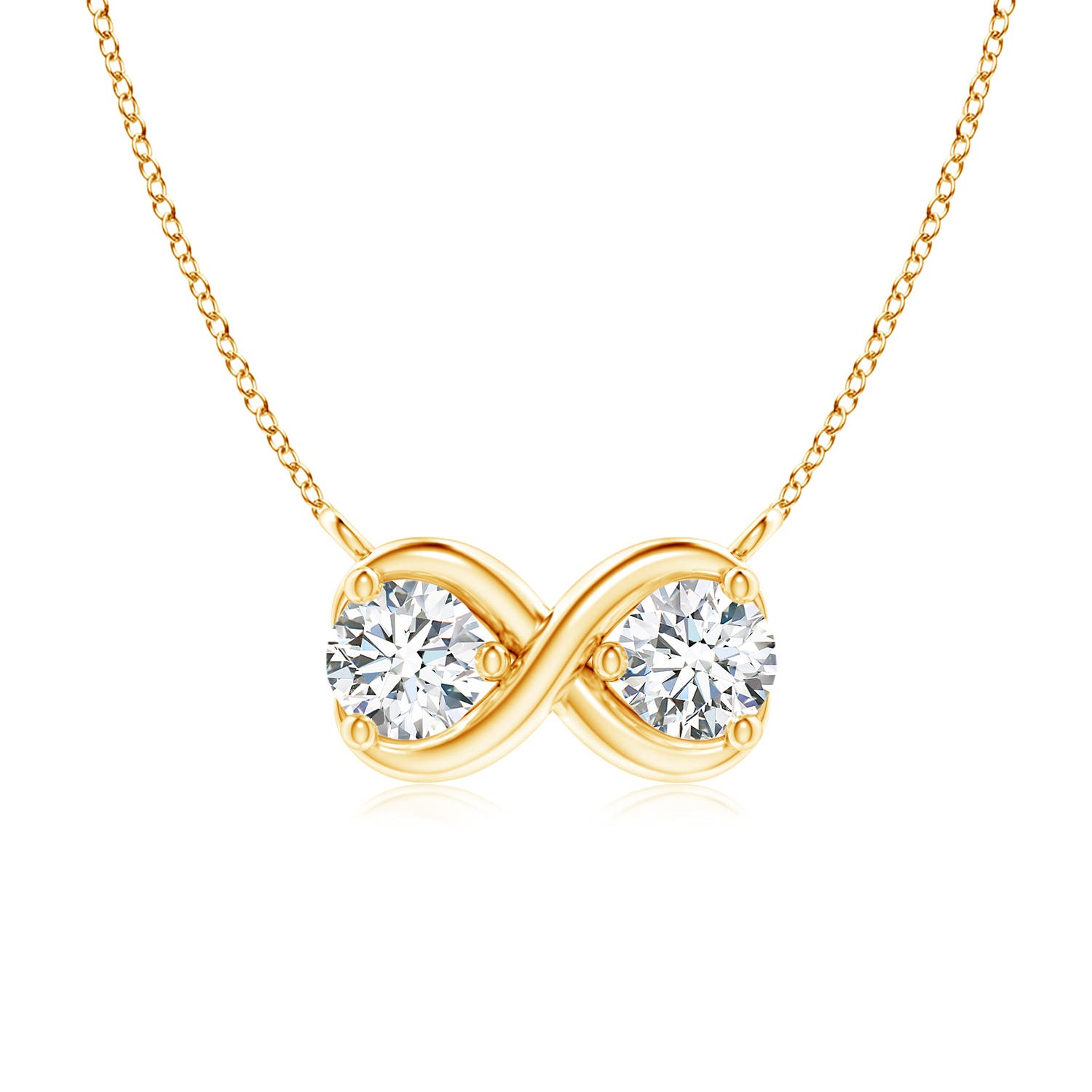 G, VS2 / 0.25 CT / 14 KT Yellow Gold