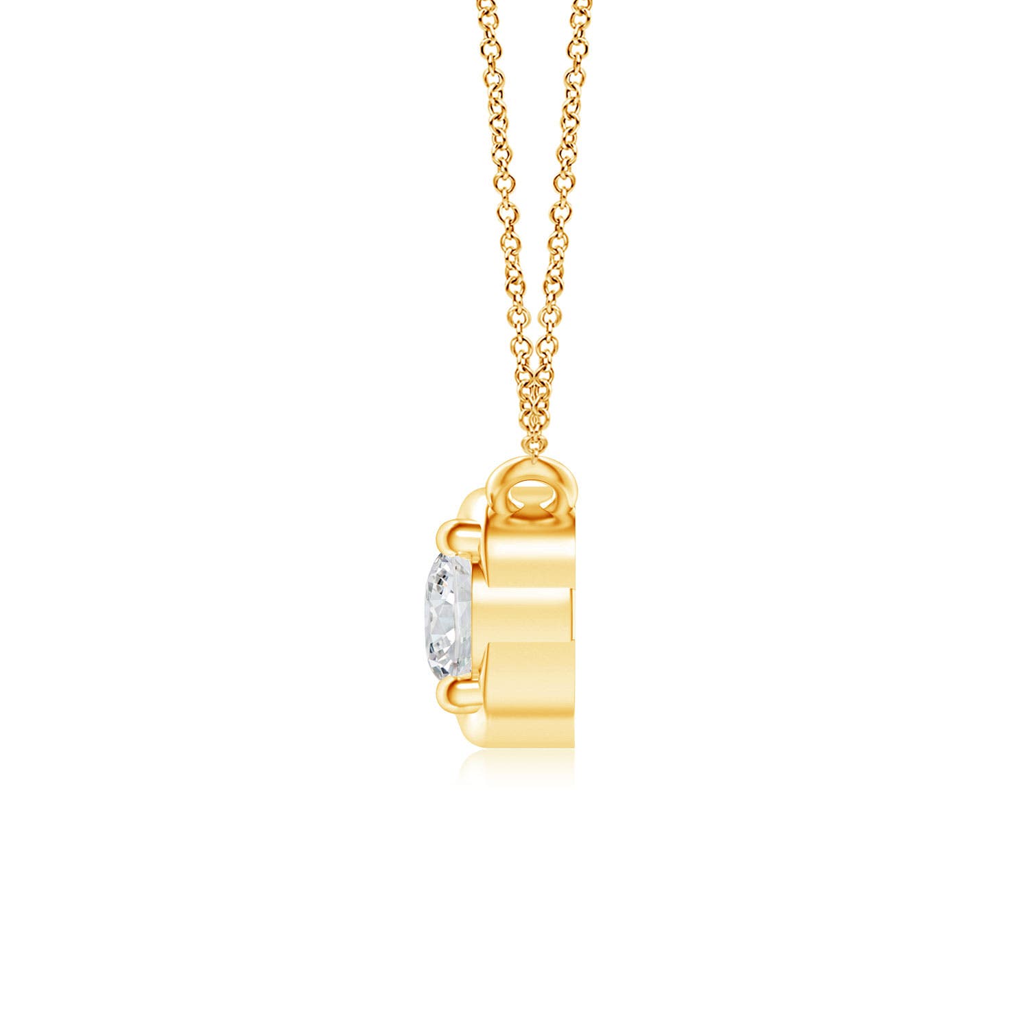 H, SI2 / 0.35 CT / 14 KT Yellow Gold