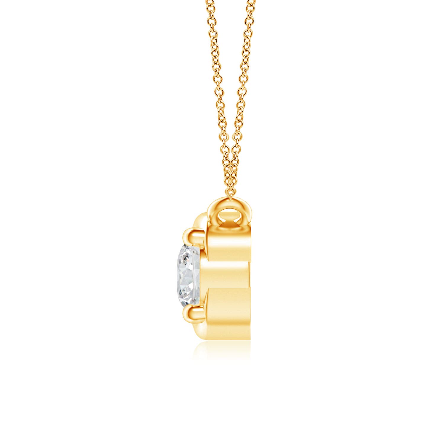 H, SI2 / 0.5 CT / 14 KT Yellow Gold