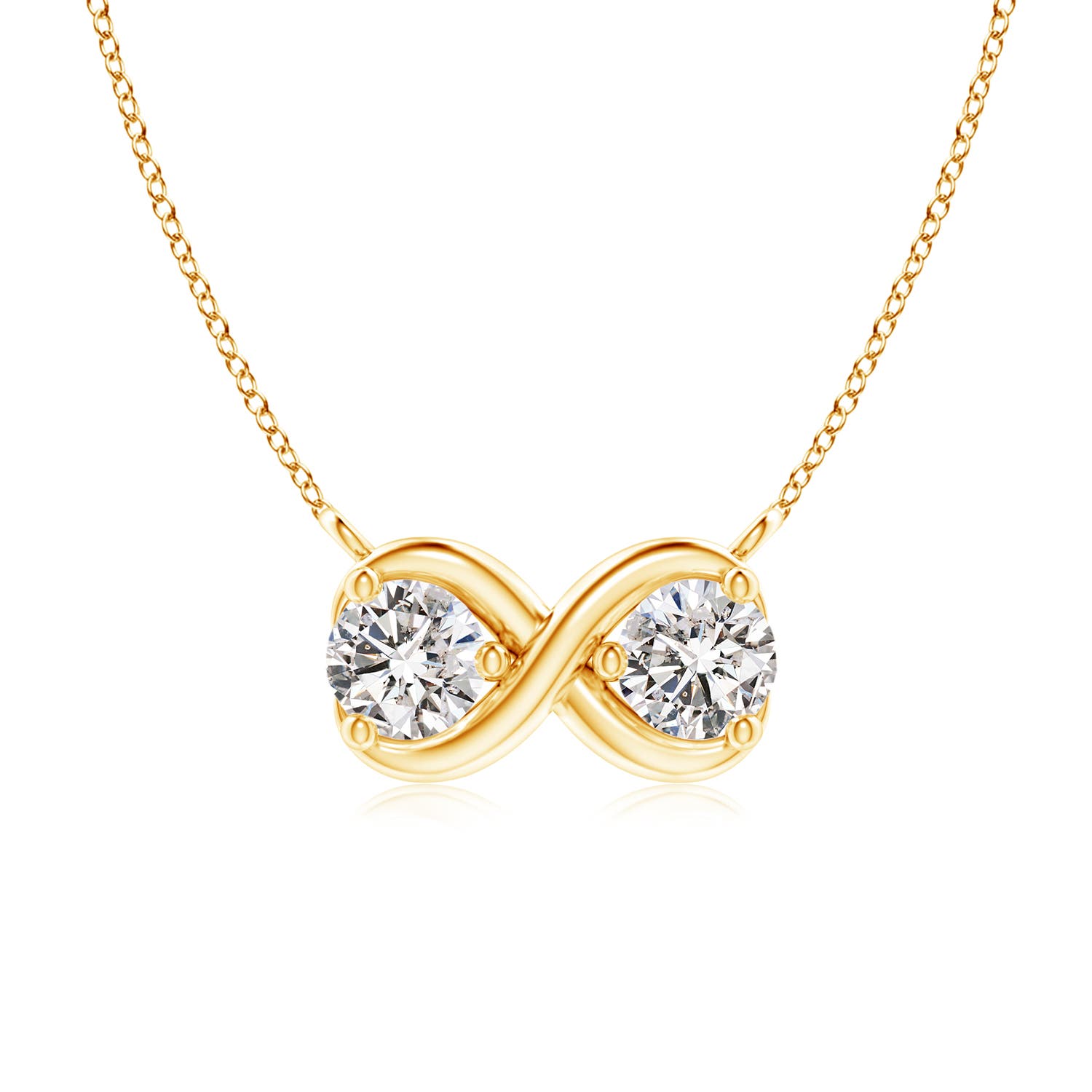 I-J, I1-I2 / 0.25 CT / 14 KT Yellow Gold