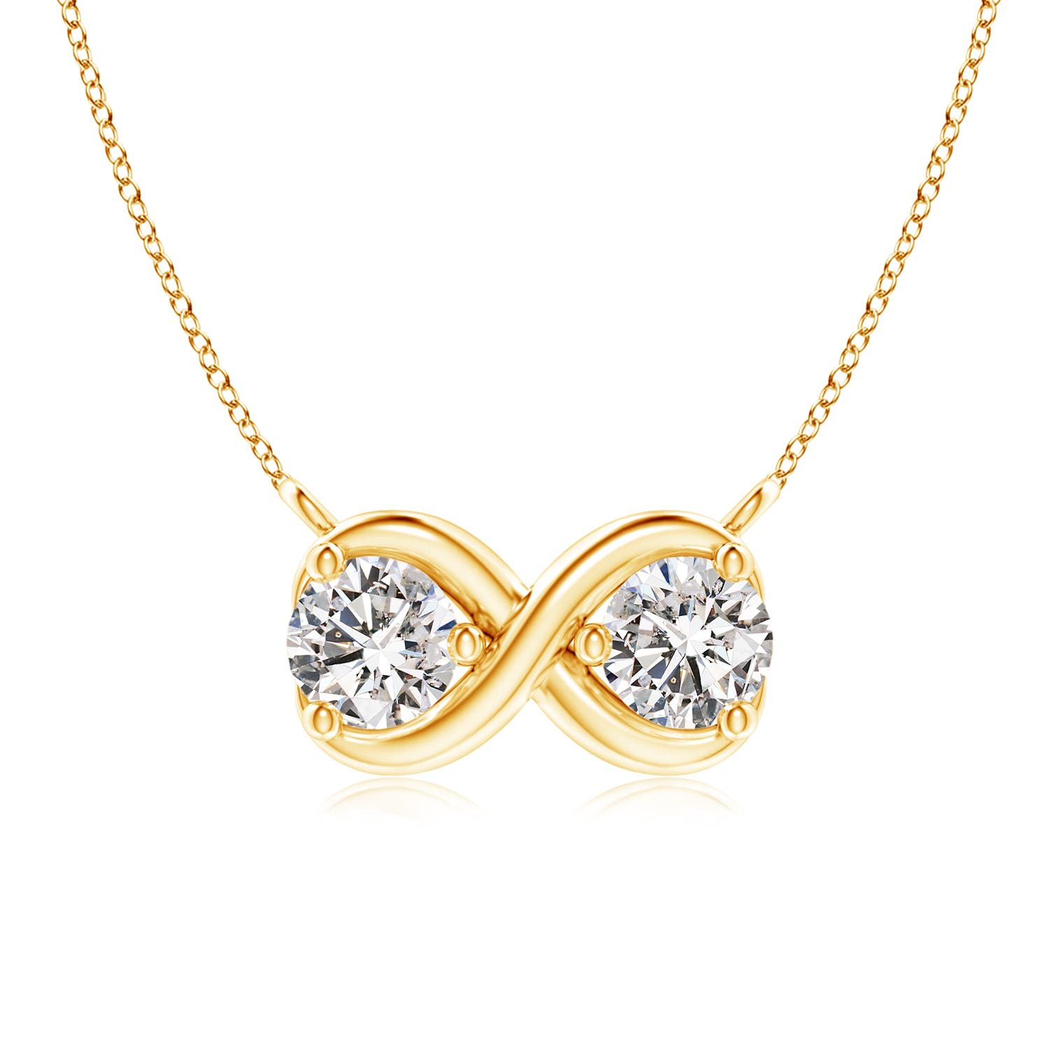 I-J, I1-I2 / 0.35 CT / 14 KT Yellow Gold