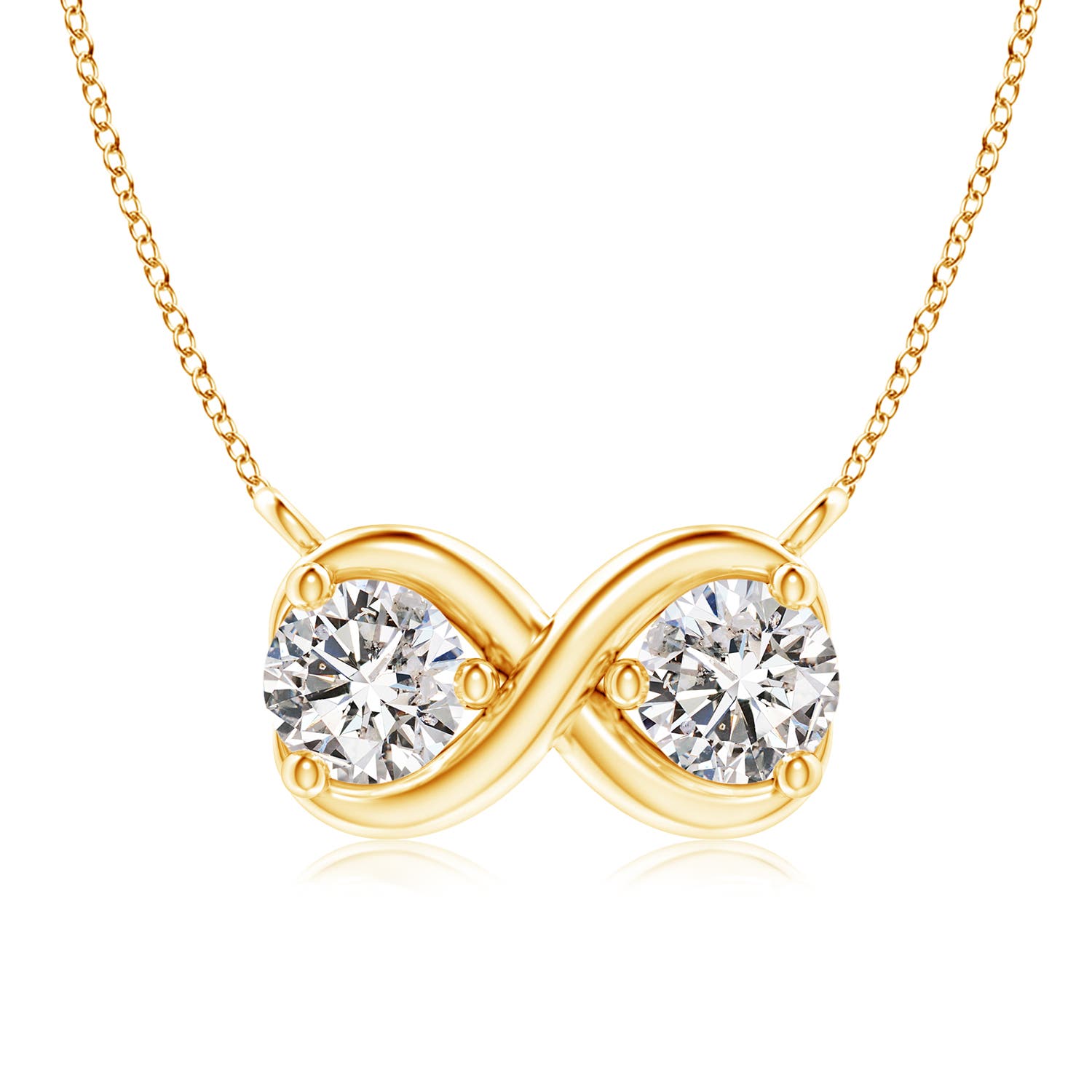 I-J, I1-I2 / 0.5 CT / 14 KT Yellow Gold