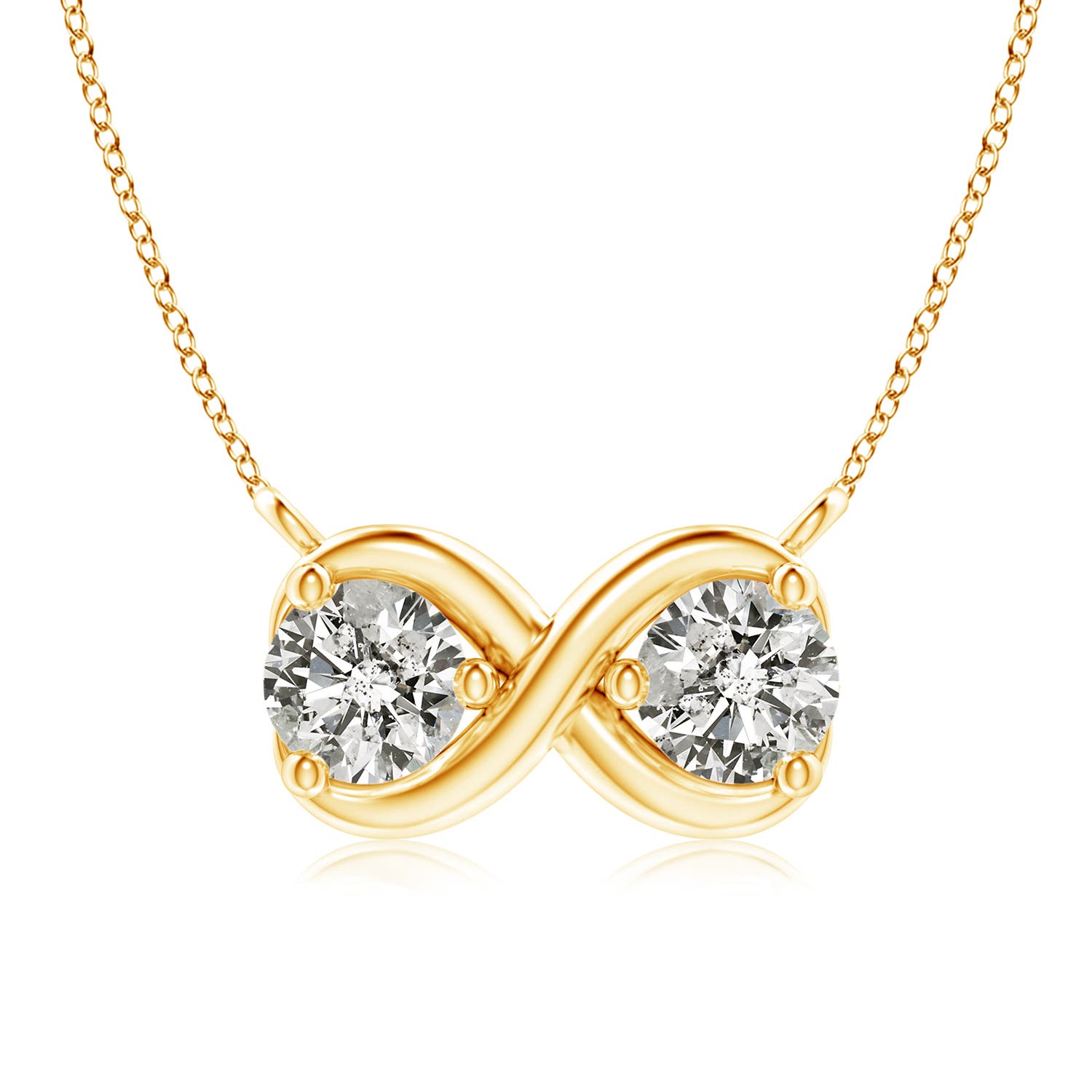 K, I3 / 0.5 CT / 14 KT Yellow Gold