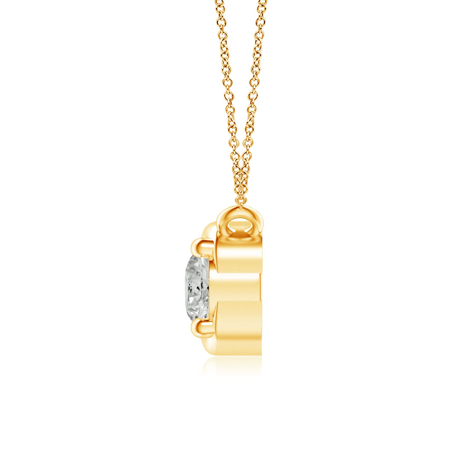 K, I3 / 0.5 CT / 14 KT Yellow Gold