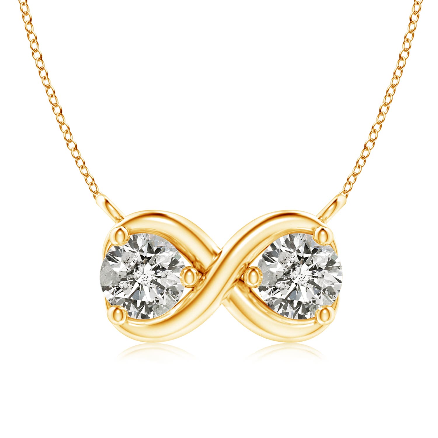 K, I3 / 0.6 CT / 14 KT Yellow Gold