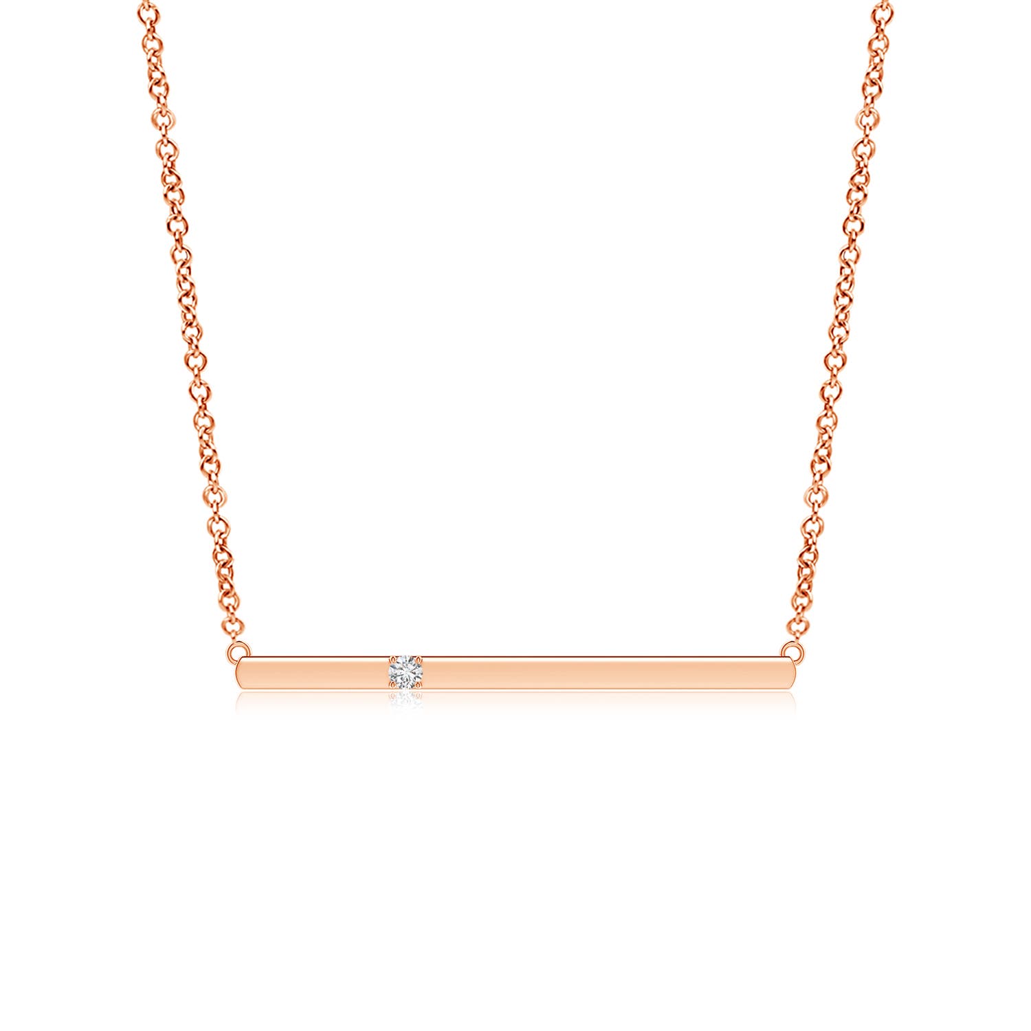 H, SI2 / 0.05 CT / 14 KT Rose Gold