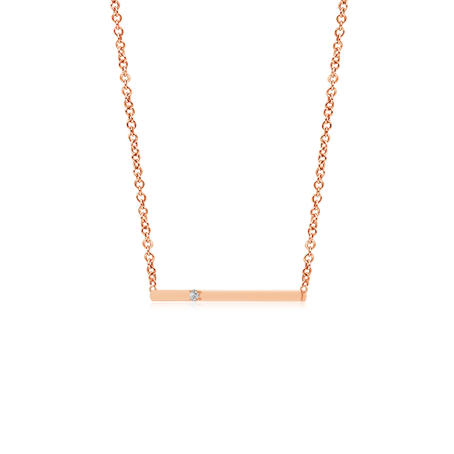 I-J, I1-I2 / 0.02 CT / 14 KT Rose Gold