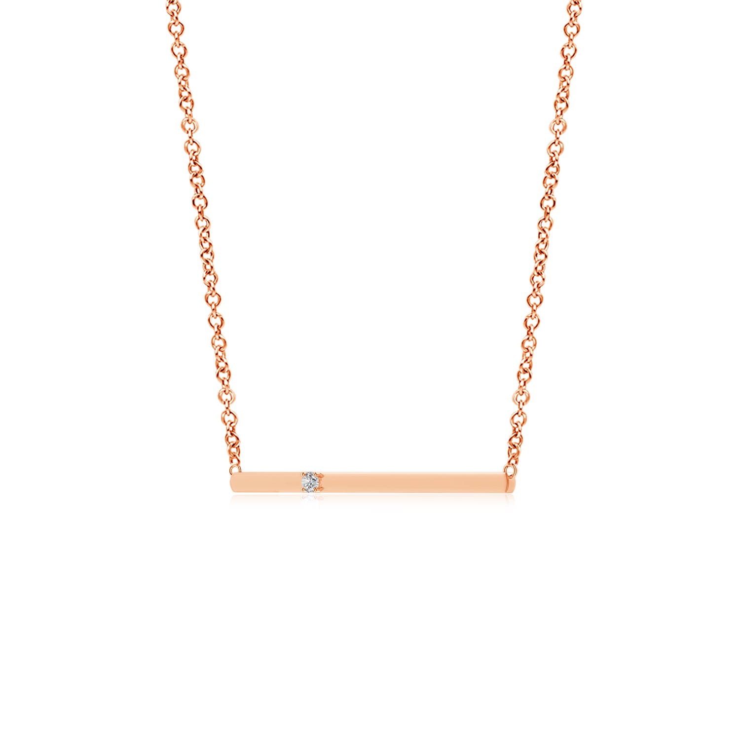 I-J, I1-I2 / 0.03 CT / 14 KT Rose Gold