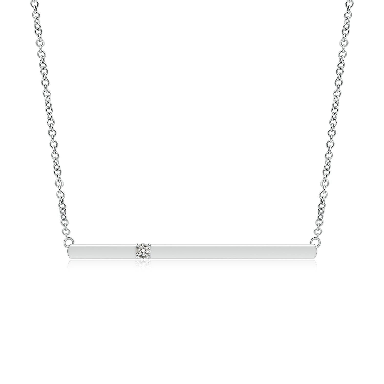 K, I3 / 0.09 CT / 14 KT White Gold