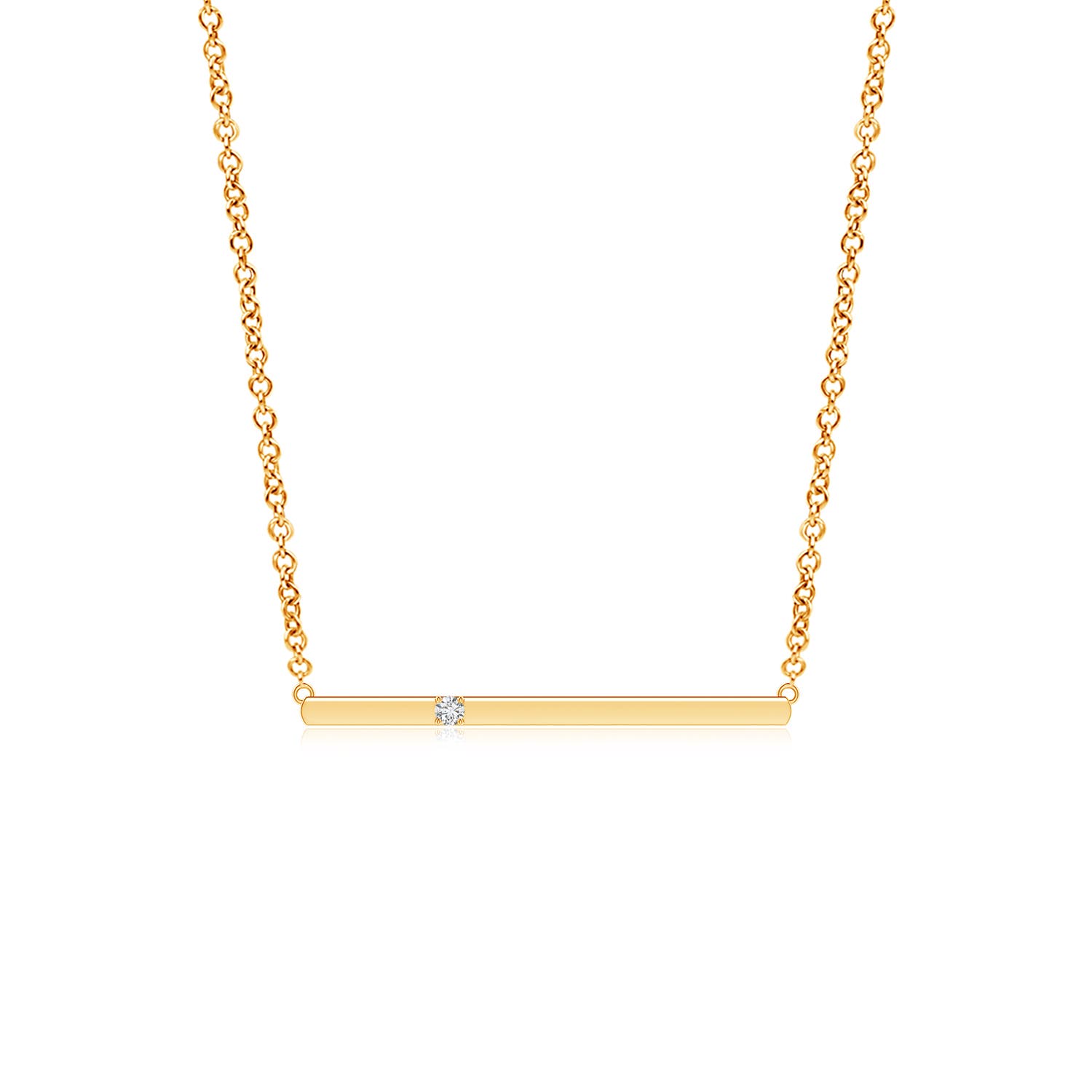 H, SI2 / 0.03 CT / 14 KT Yellow Gold