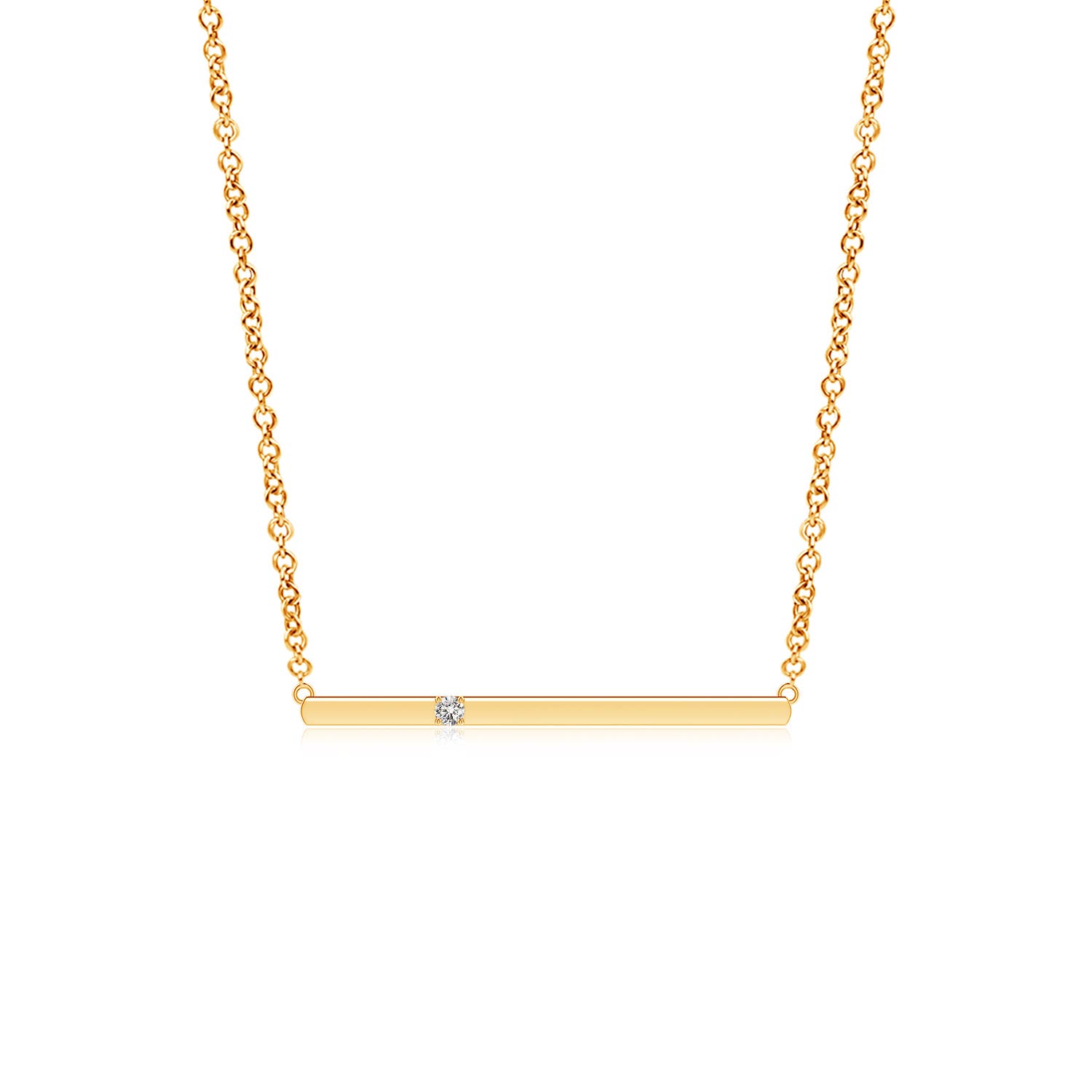 I-J, I1-I2 / 0.03 CT / 14 KT Yellow Gold