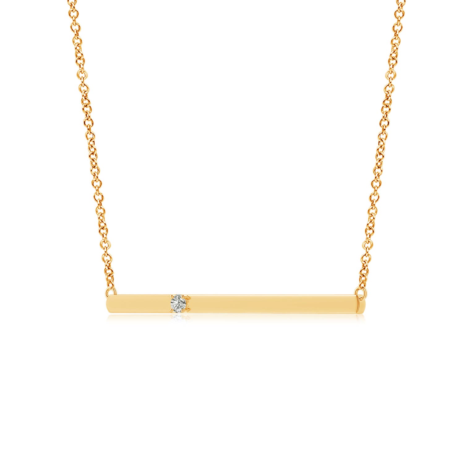 K, I3 / 0.09 CT / 14 KT Yellow Gold