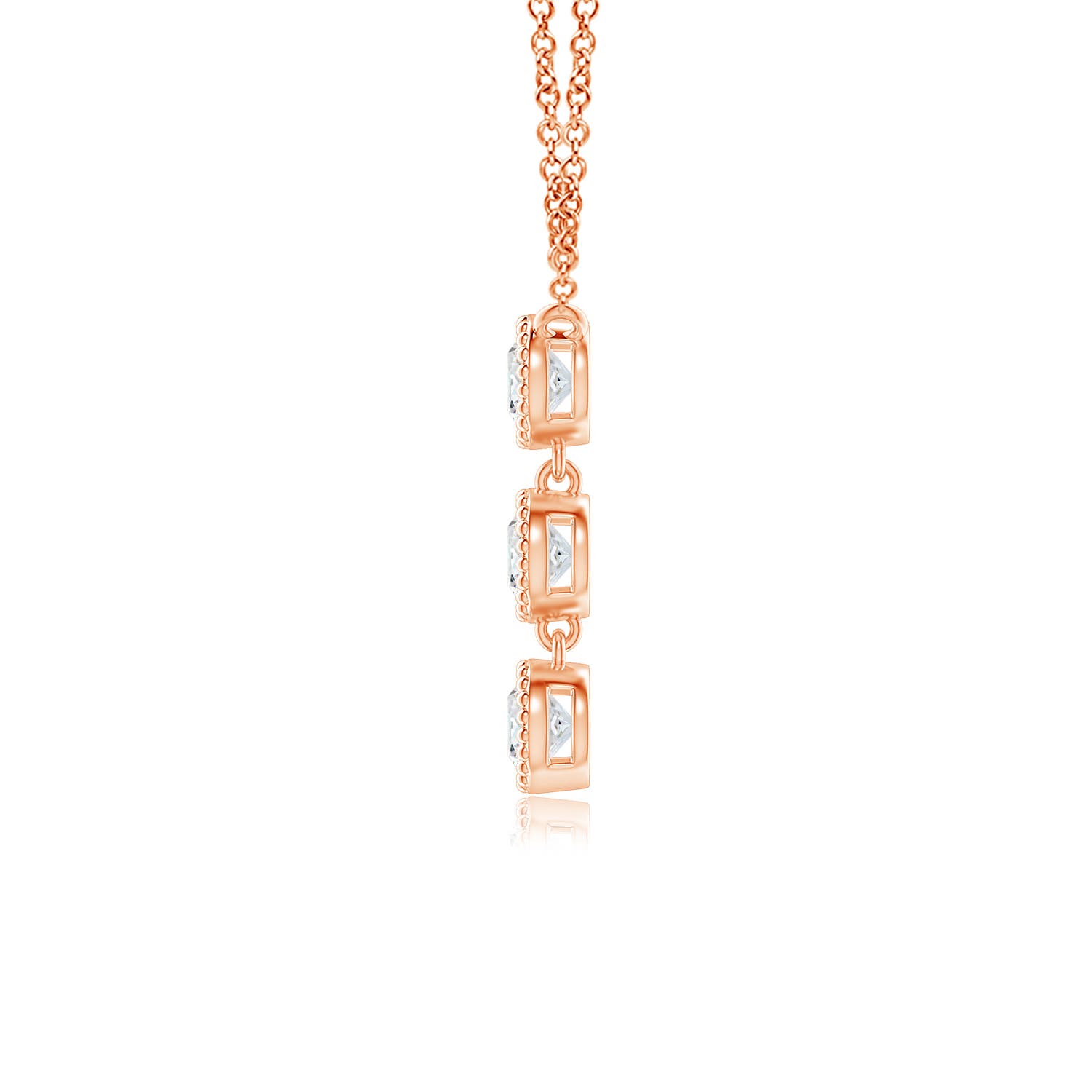 G, VS2 / 0.41 CT / 14 KT Rose Gold