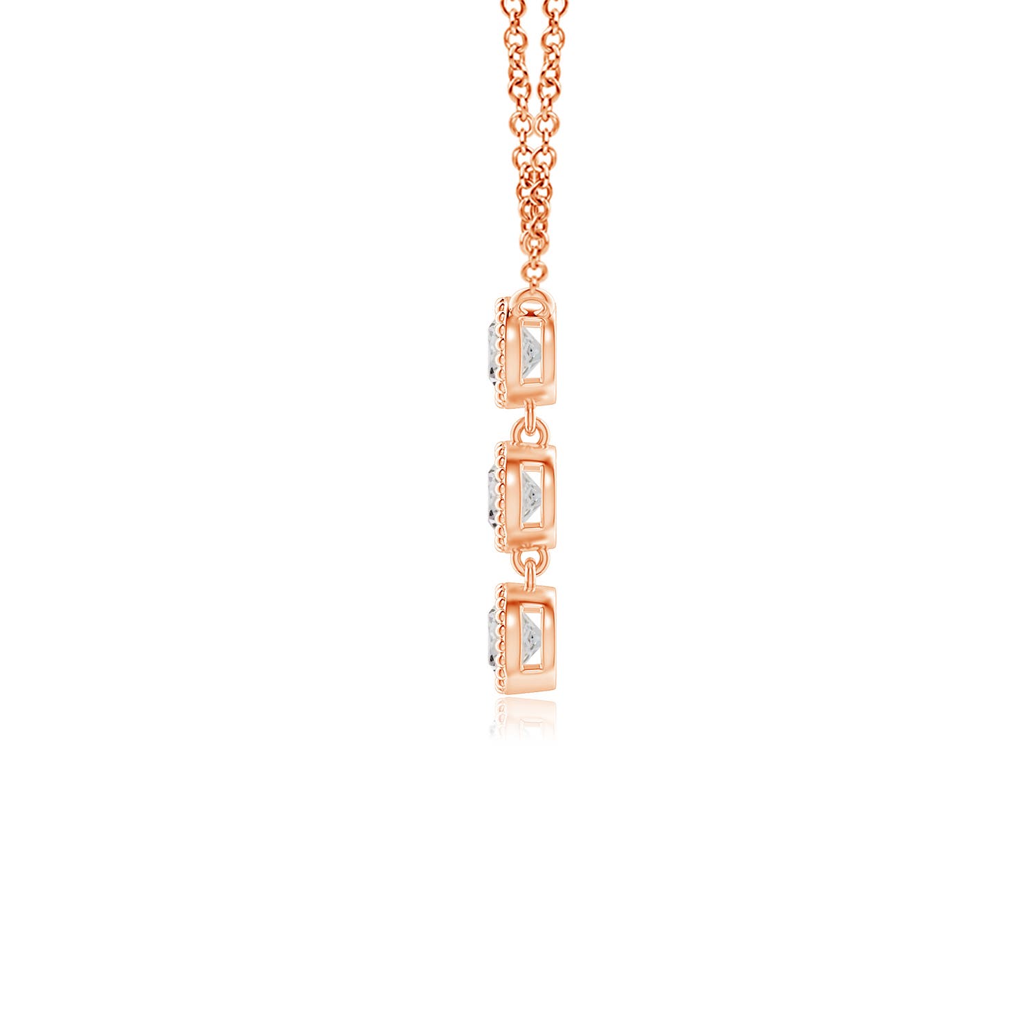 I-J, I1-I2 / 0.26 CT / 14 KT Rose Gold