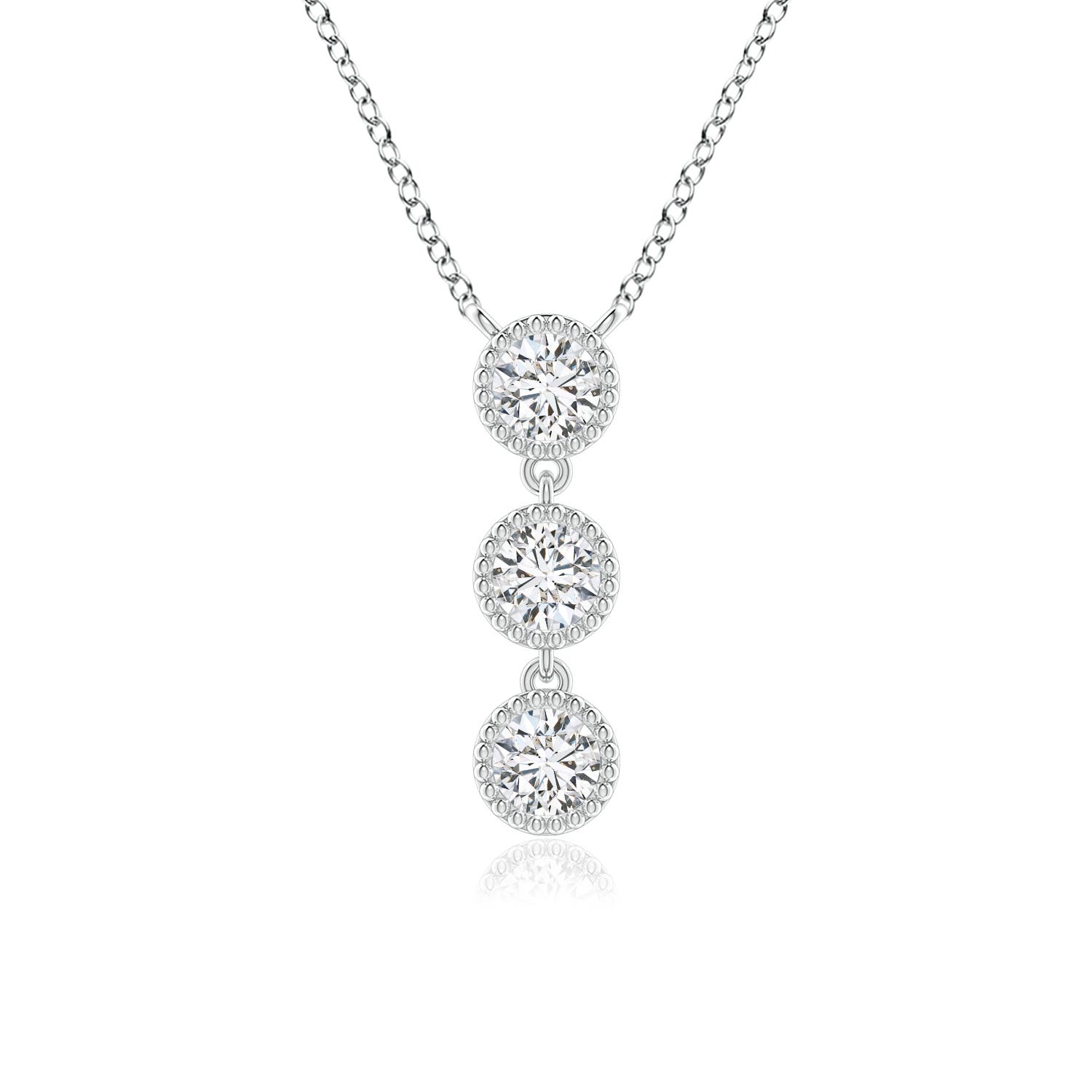 H, SI2 / 0.51 CT / 14 KT White Gold