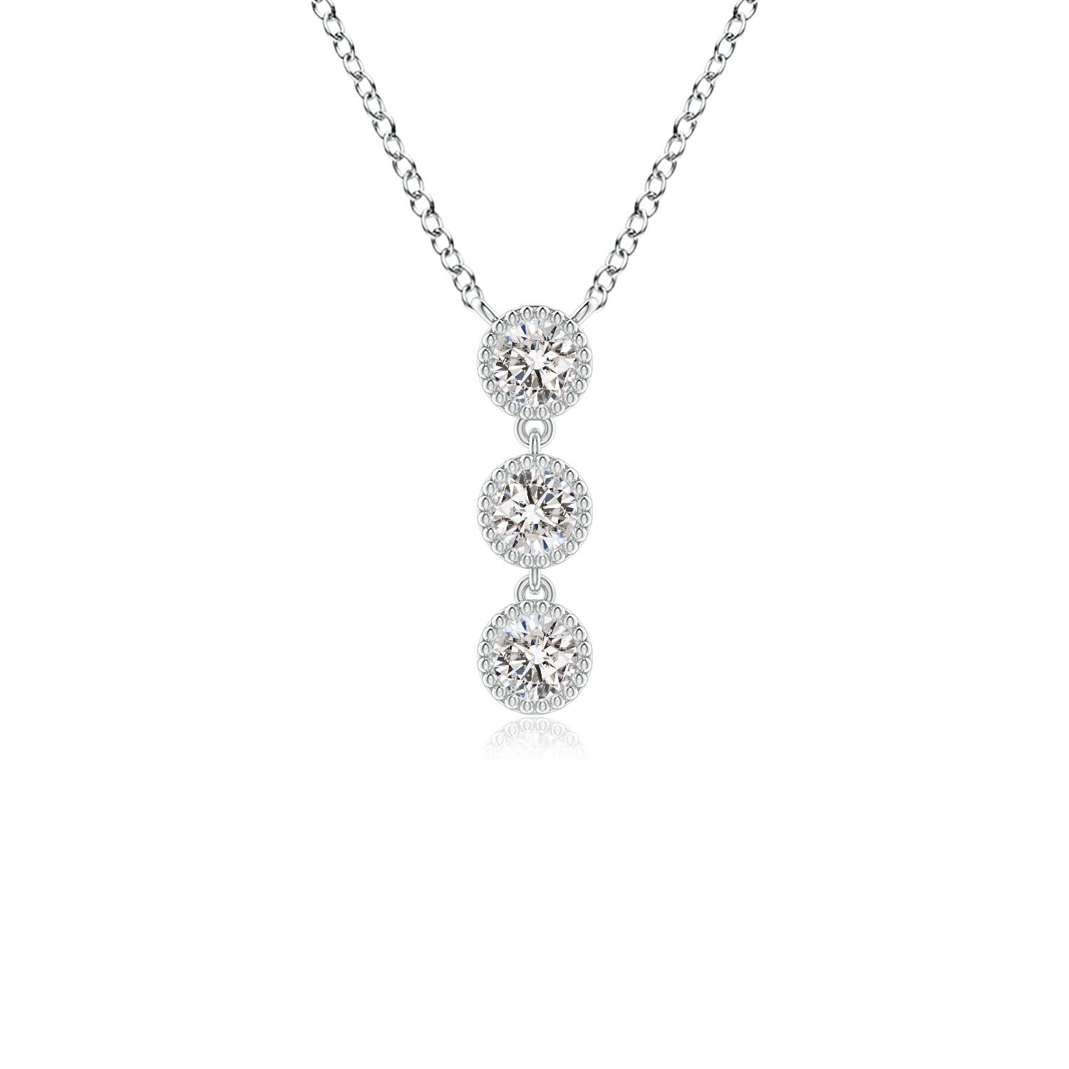 I-J, I1-I2 / 0.26 CT / 14 KT White Gold