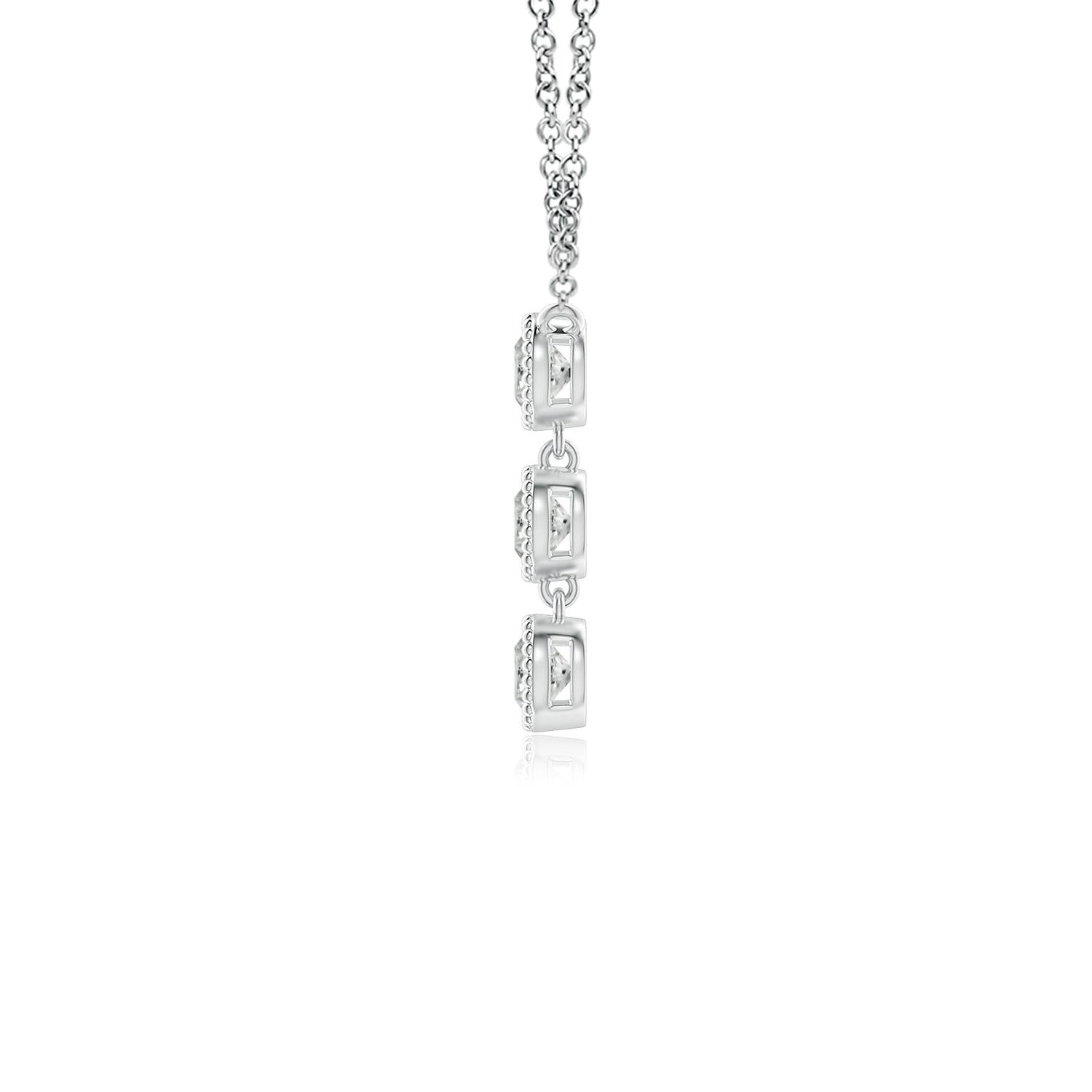 K, I3 / 0.26 CT / 14 KT White Gold