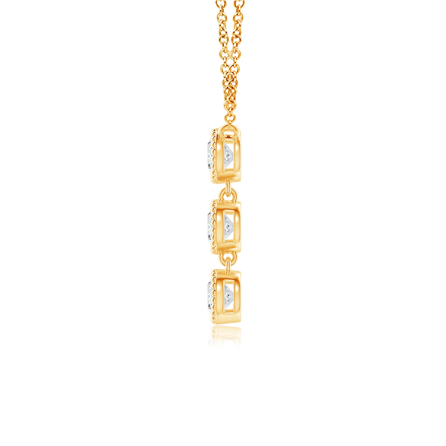 G, VS2 / 0.41 CT / 14 KT Yellow Gold