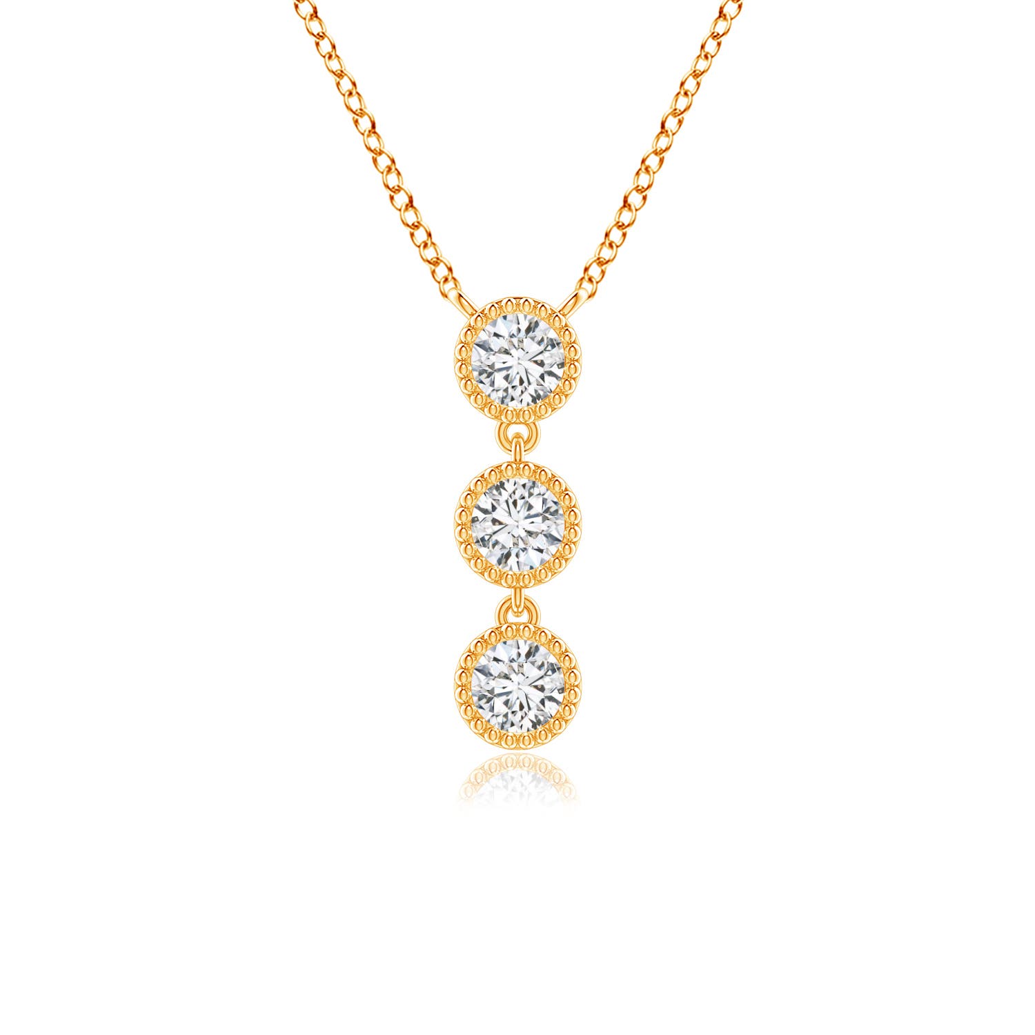 H, SI2 / 0.41 CT / 14 KT Yellow Gold