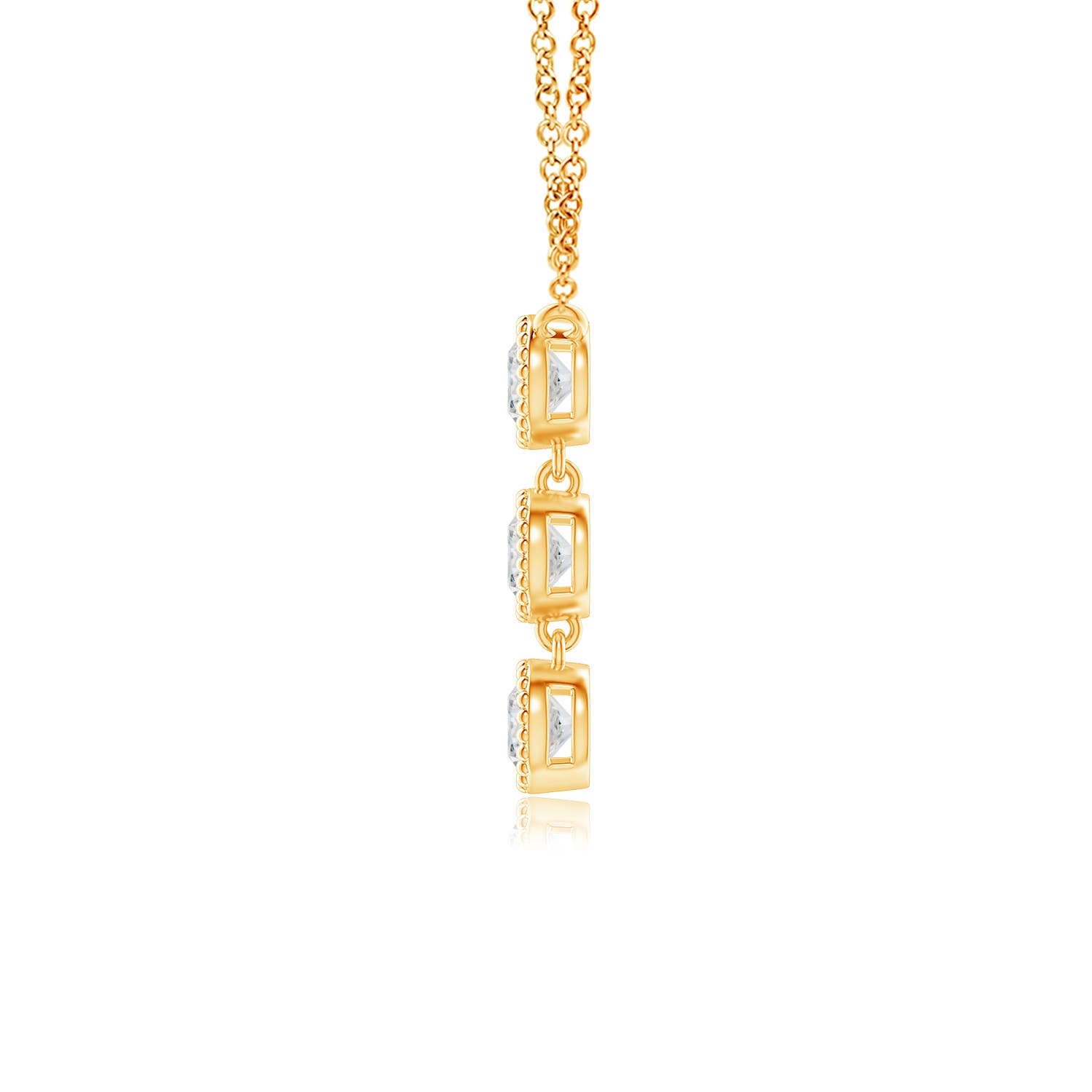 H, SI2 / 0.41 CT / 14 KT Yellow Gold