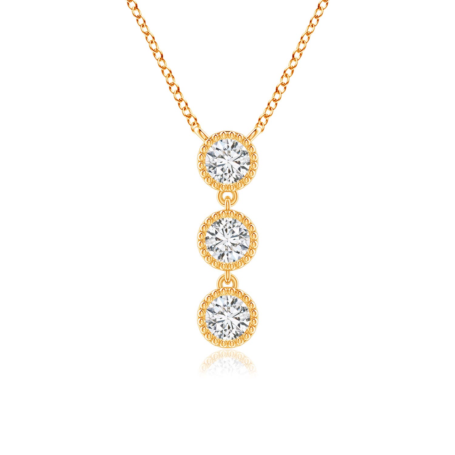 H, SI2 / 0.51 CT / 14 KT Yellow Gold