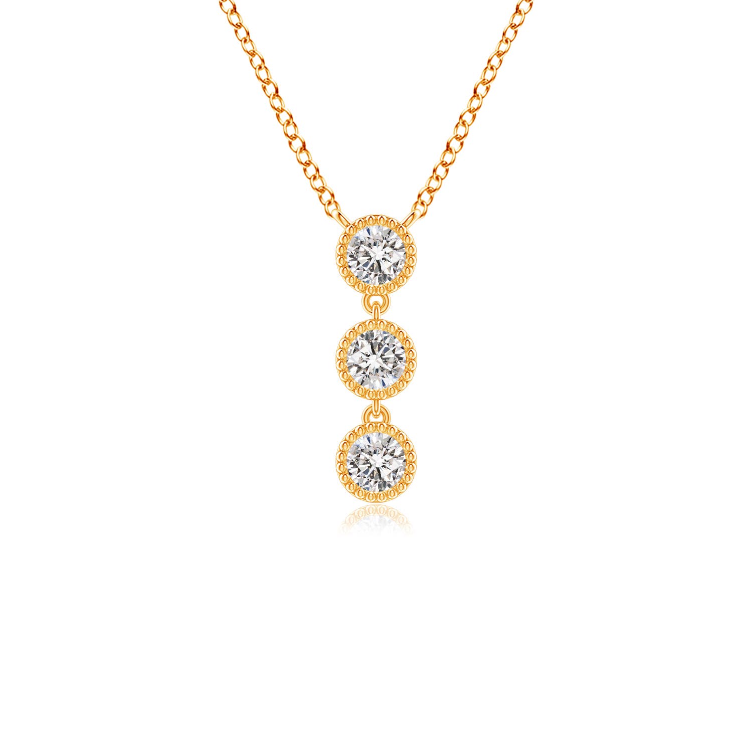 I-J, I1-I2 / 0.26 CT / 14 KT Yellow Gold