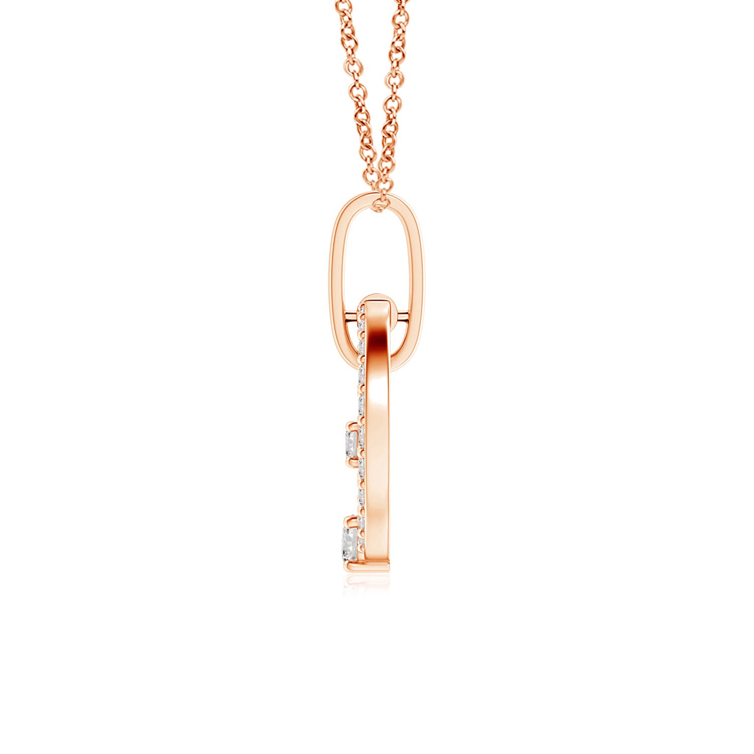 I-J, I1-I2 / 0.23 CT / 14 KT Rose Gold