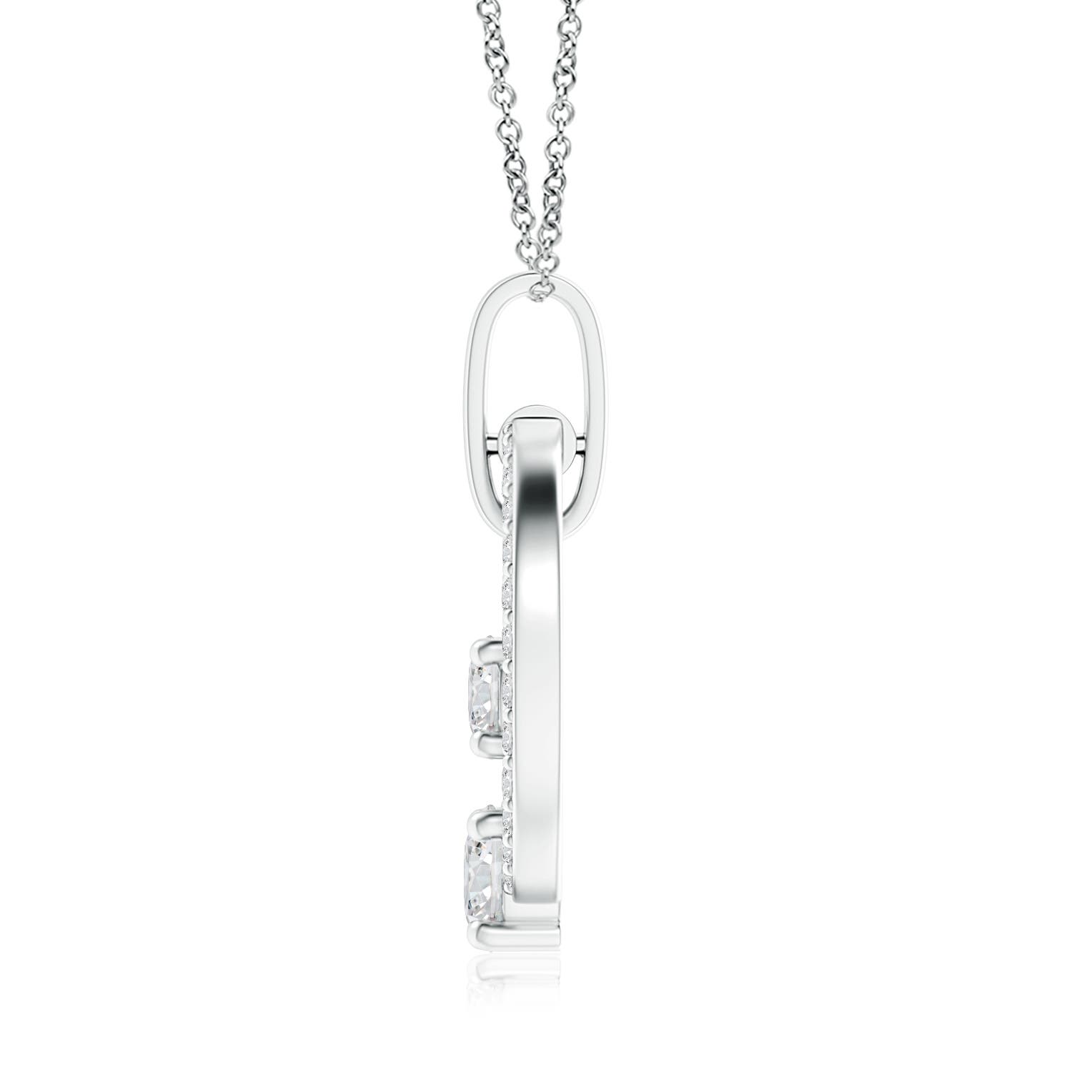 H, SI2 / 0.76 CT / 14 KT White Gold