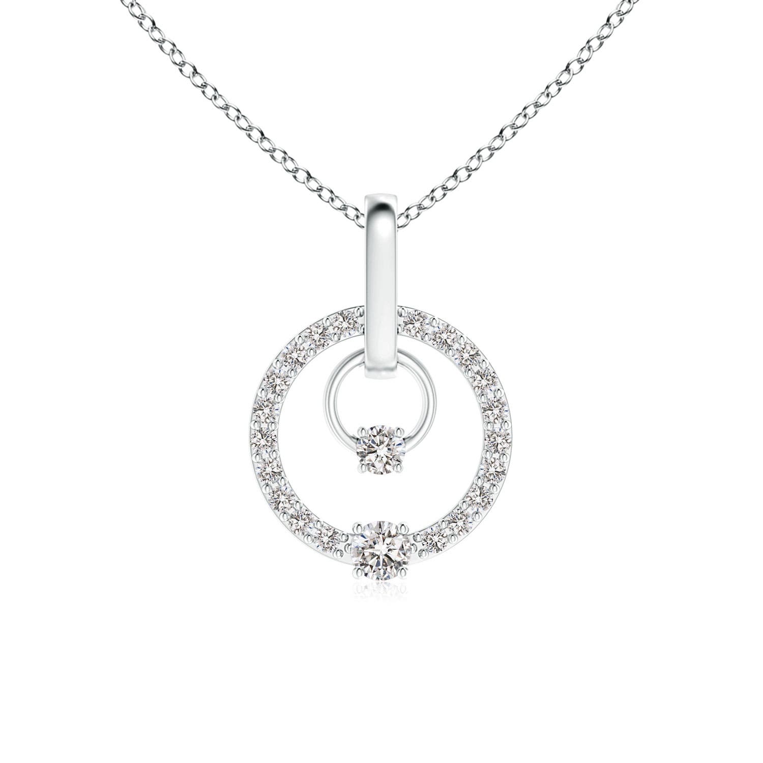 I-J, I1-I2 / 0.23 CT / 14 KT White Gold