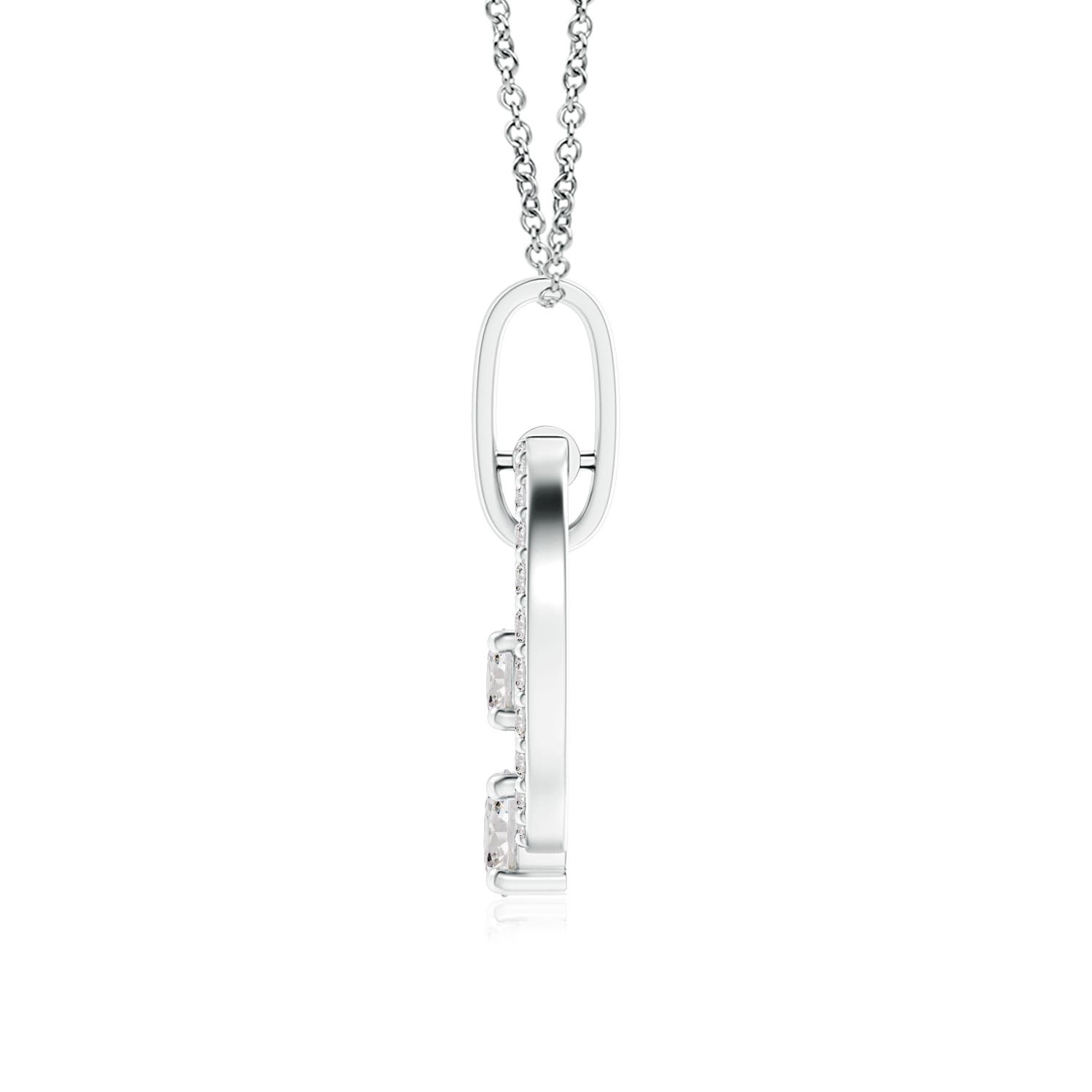 I-J, I1-I2 / 0.49 CT / 14 KT White Gold