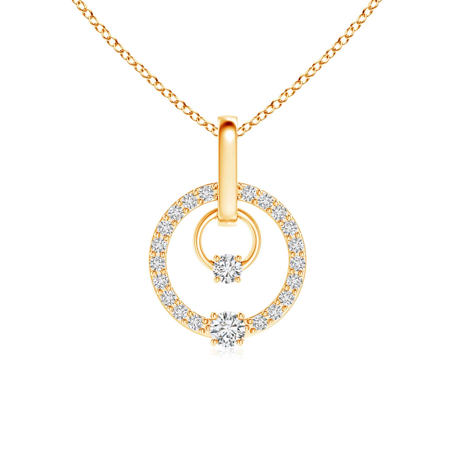 H, SI2 / 0.23 CT / 14 KT Yellow Gold