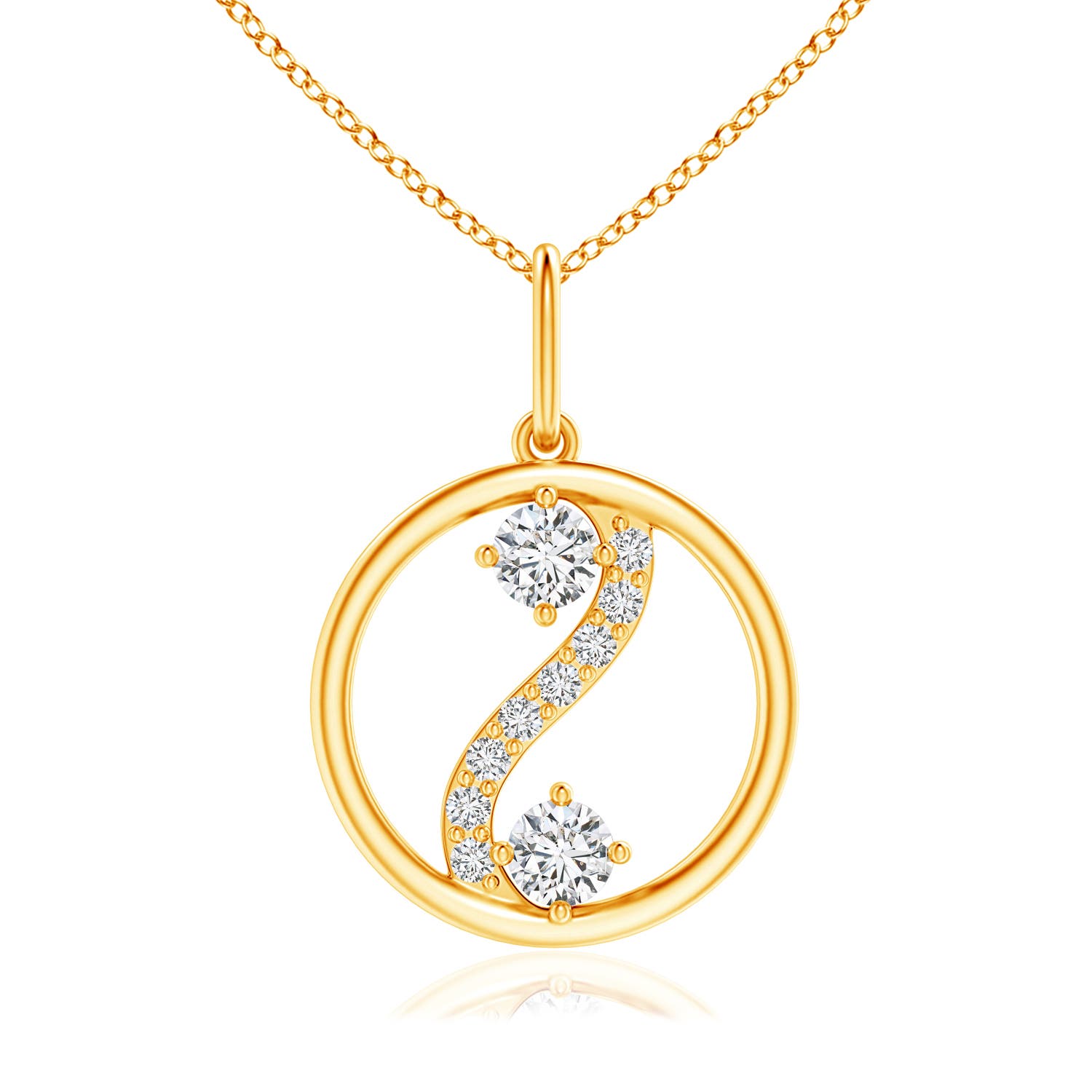 H, SI2 / 0.18 CT / 14 KT Yellow Gold