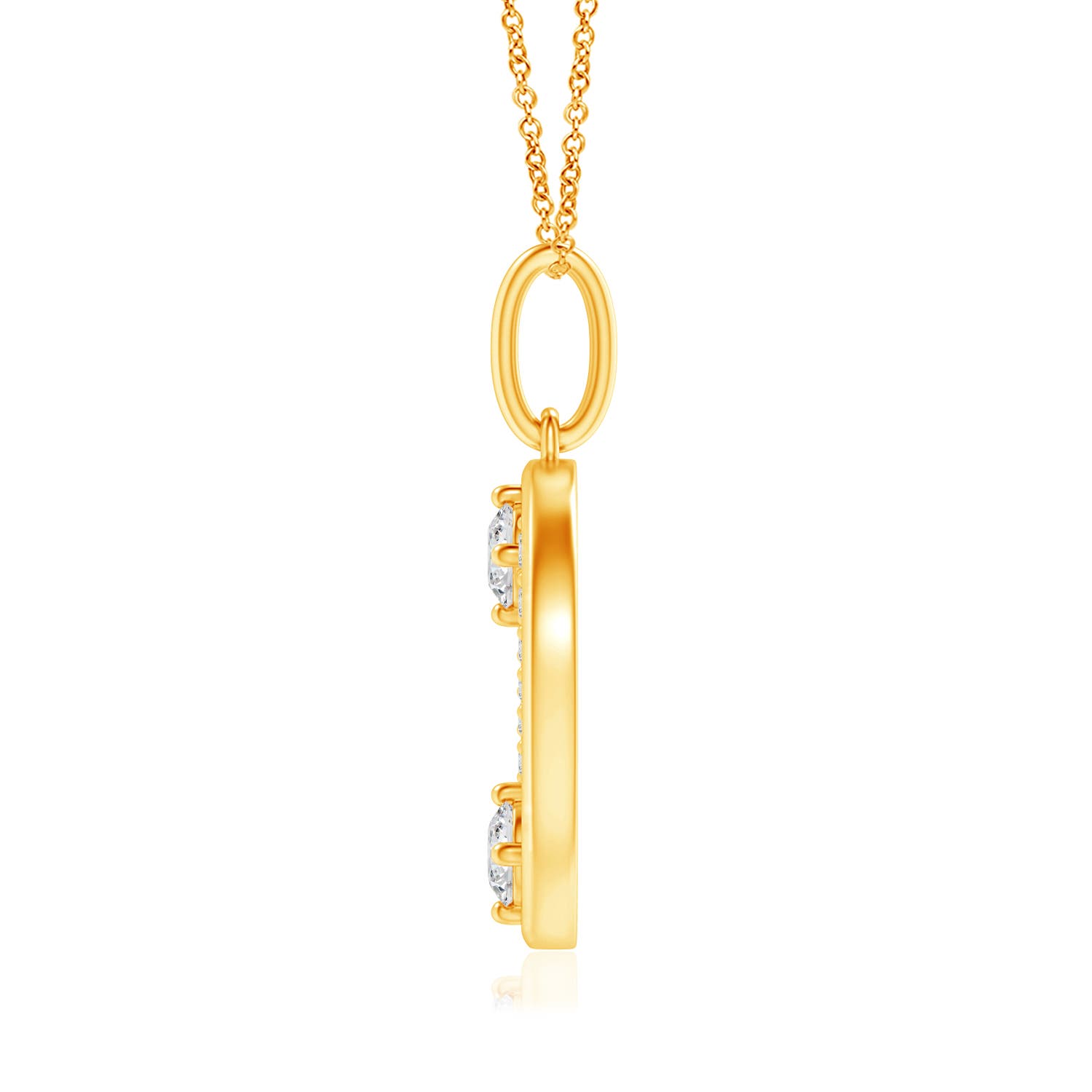 H, SI2 / 0.18 CT / 14 KT Yellow Gold