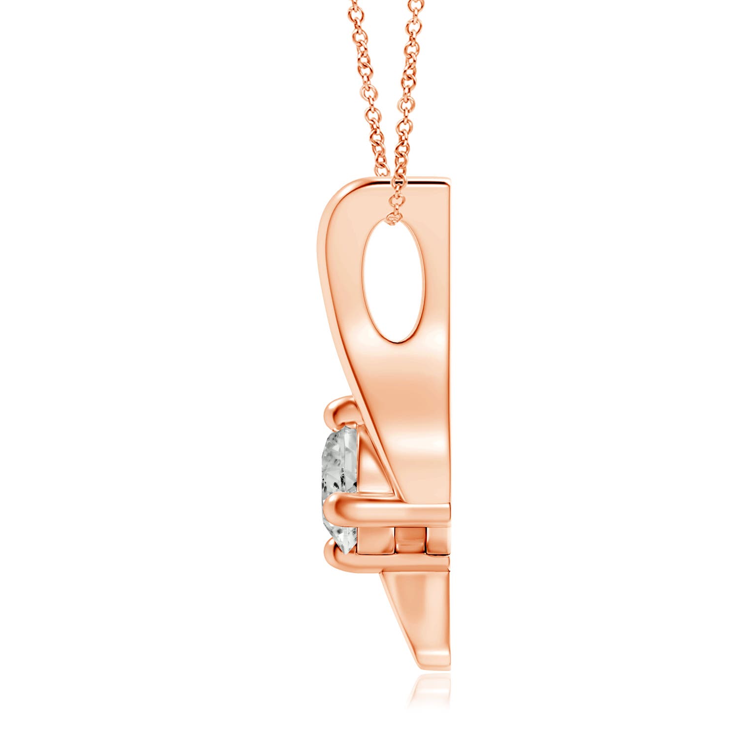 K, I3 / 0.5 CT / 14 KT Rose Gold