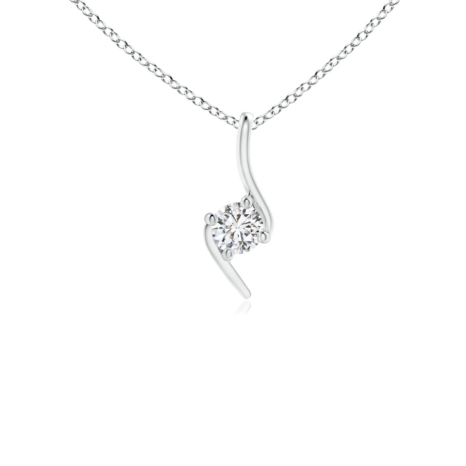 H, SI2 / 0.11 CT / 14 KT White Gold